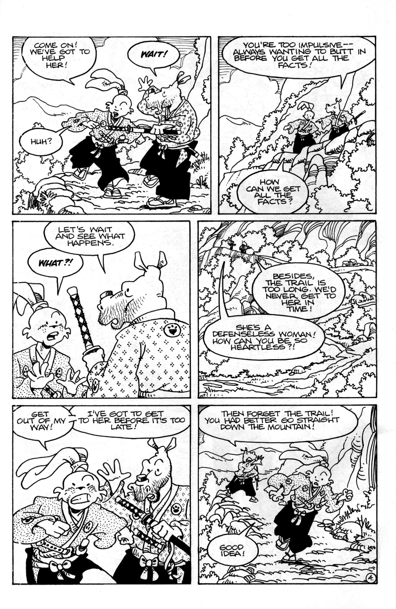 Read online Usagi Yojimbo (1996) comic -  Issue #111 - 6