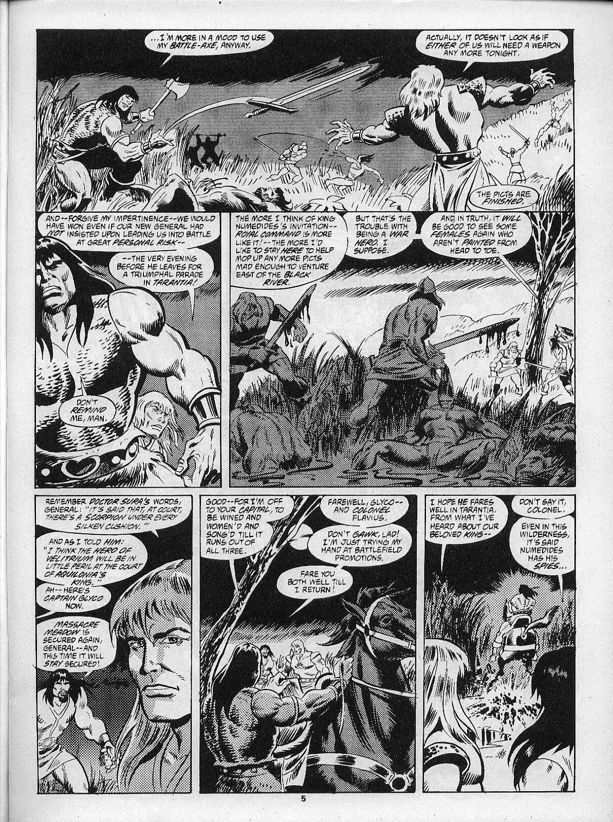 The Savage Sword Of Conan issue 201 - Page 7