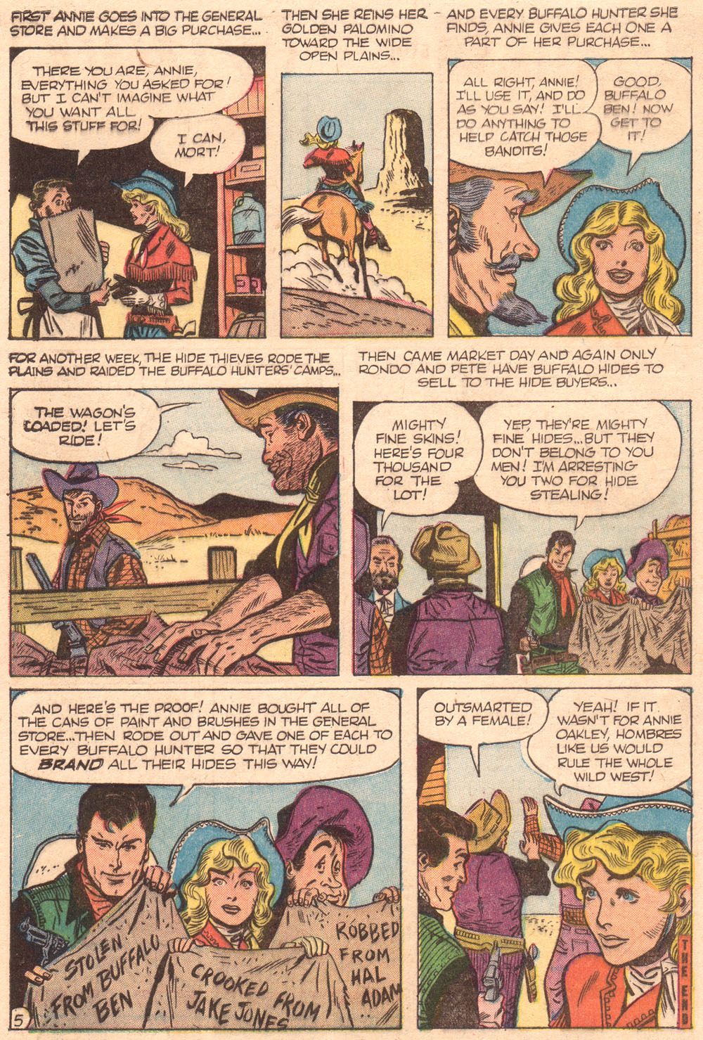 Read online Annie Oakley comic -  Issue #9 - 33