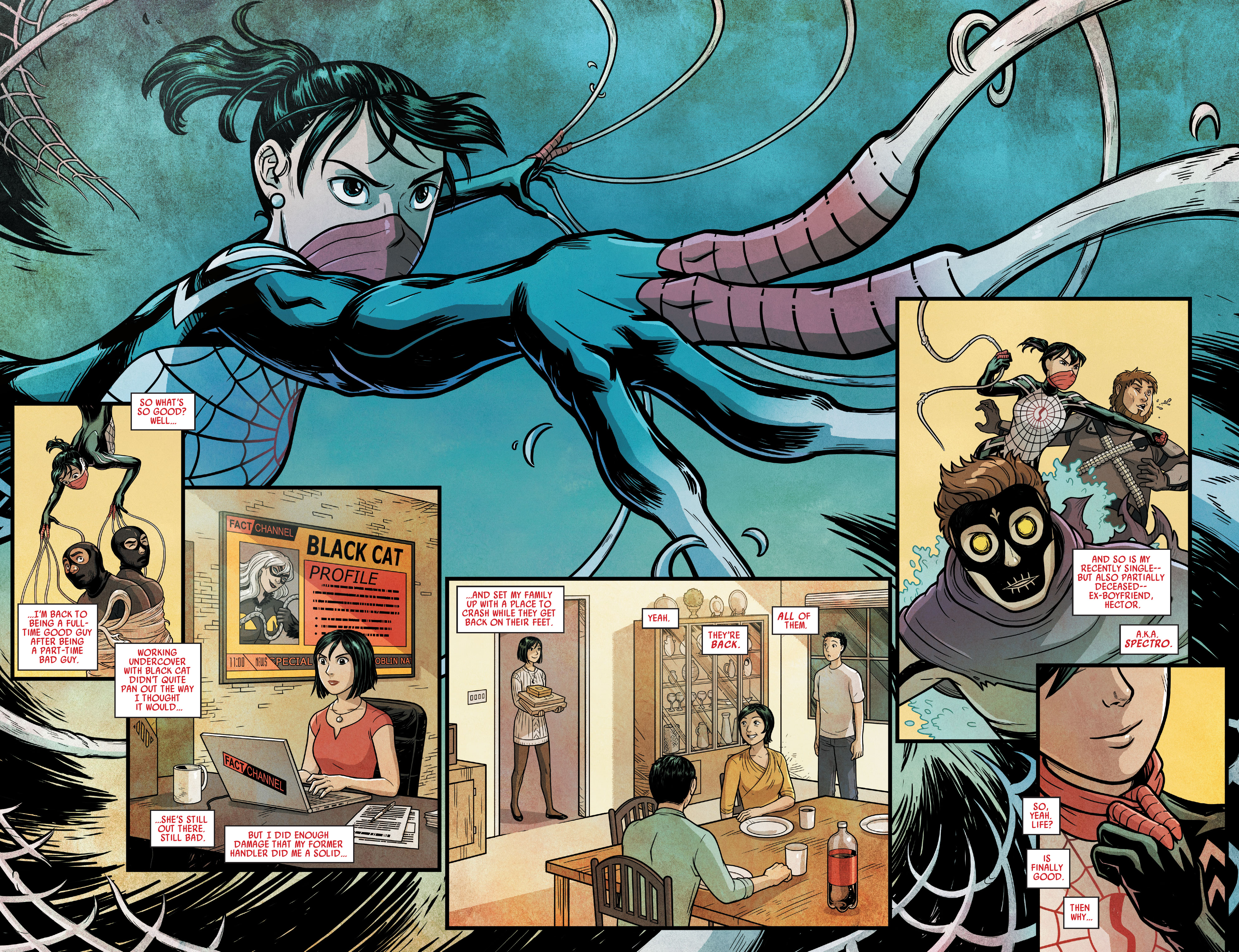 Read online Silk: Out of the Spider-Verse comic -  Issue # TPB 3 (Part 2) - 8
