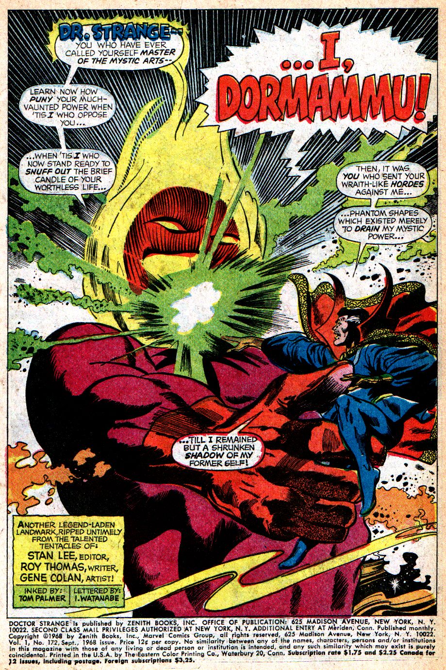 Read online Marvel Masterworks: Doctor Strange comic -  Issue # TPB 3 - 66