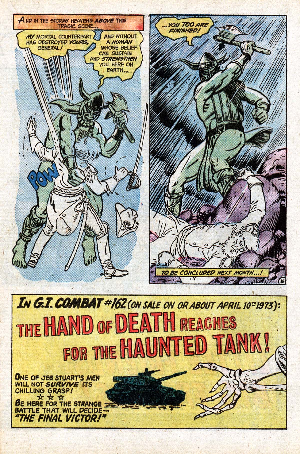 Read online G.I. Combat (1952) comic -  Issue #161 - 19