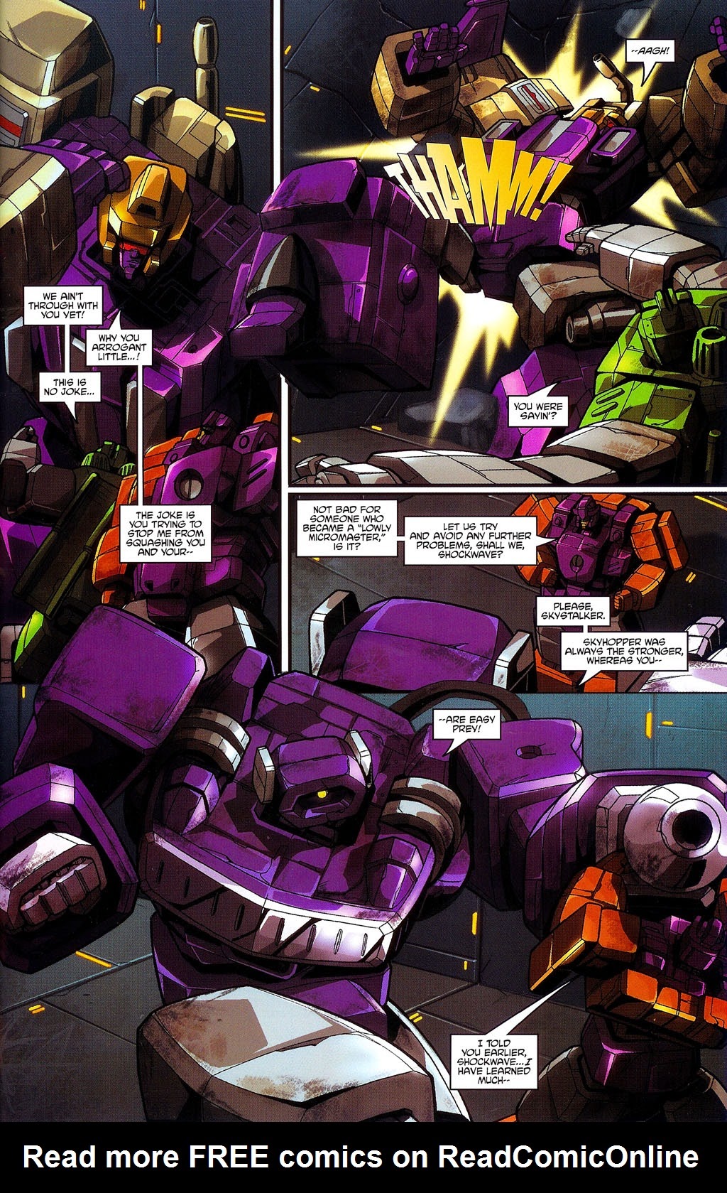 Read online Transformers: Micromasters comic -  Issue #3 - 21