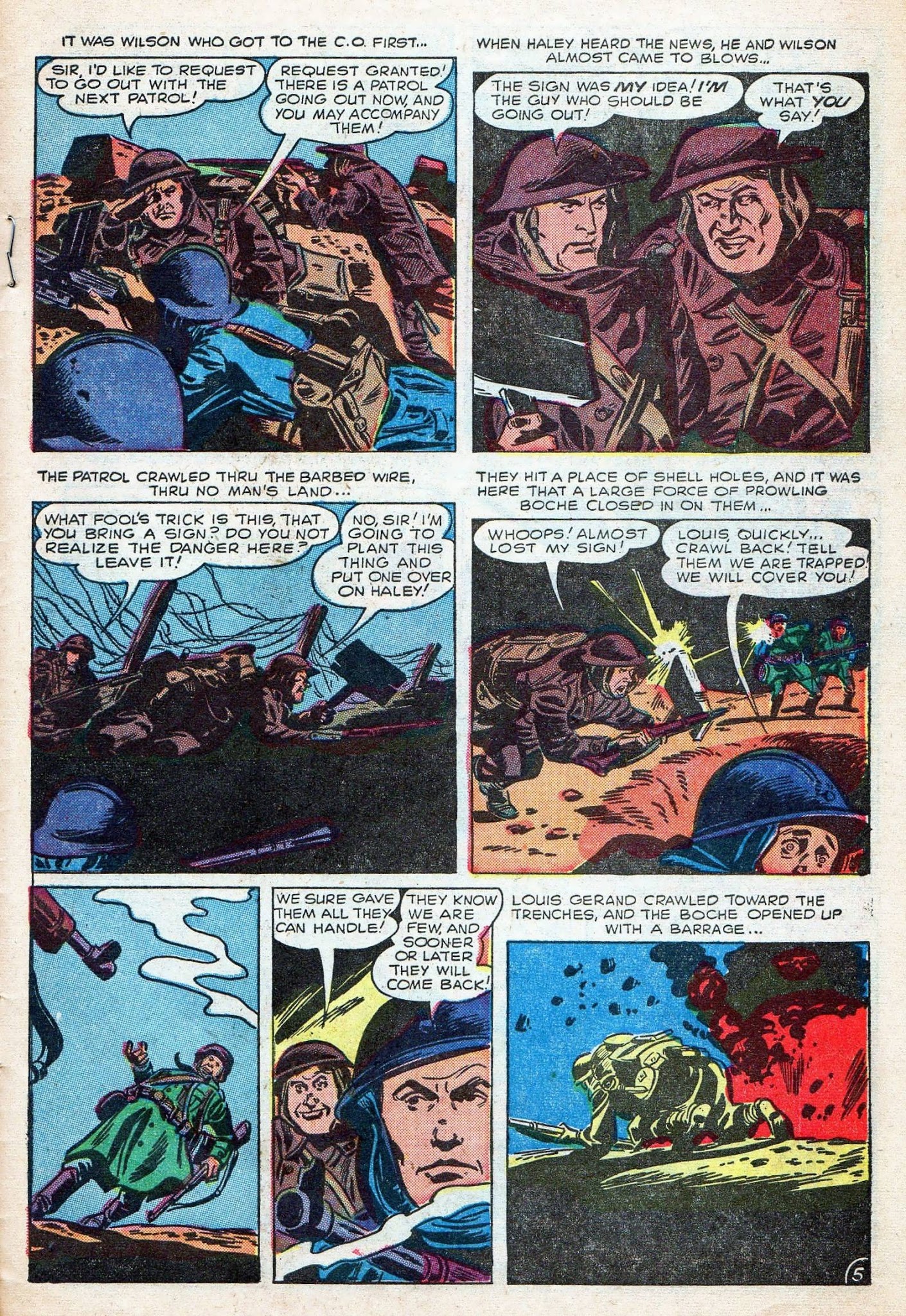 Read online War Comics comic -  Issue #36 - 31