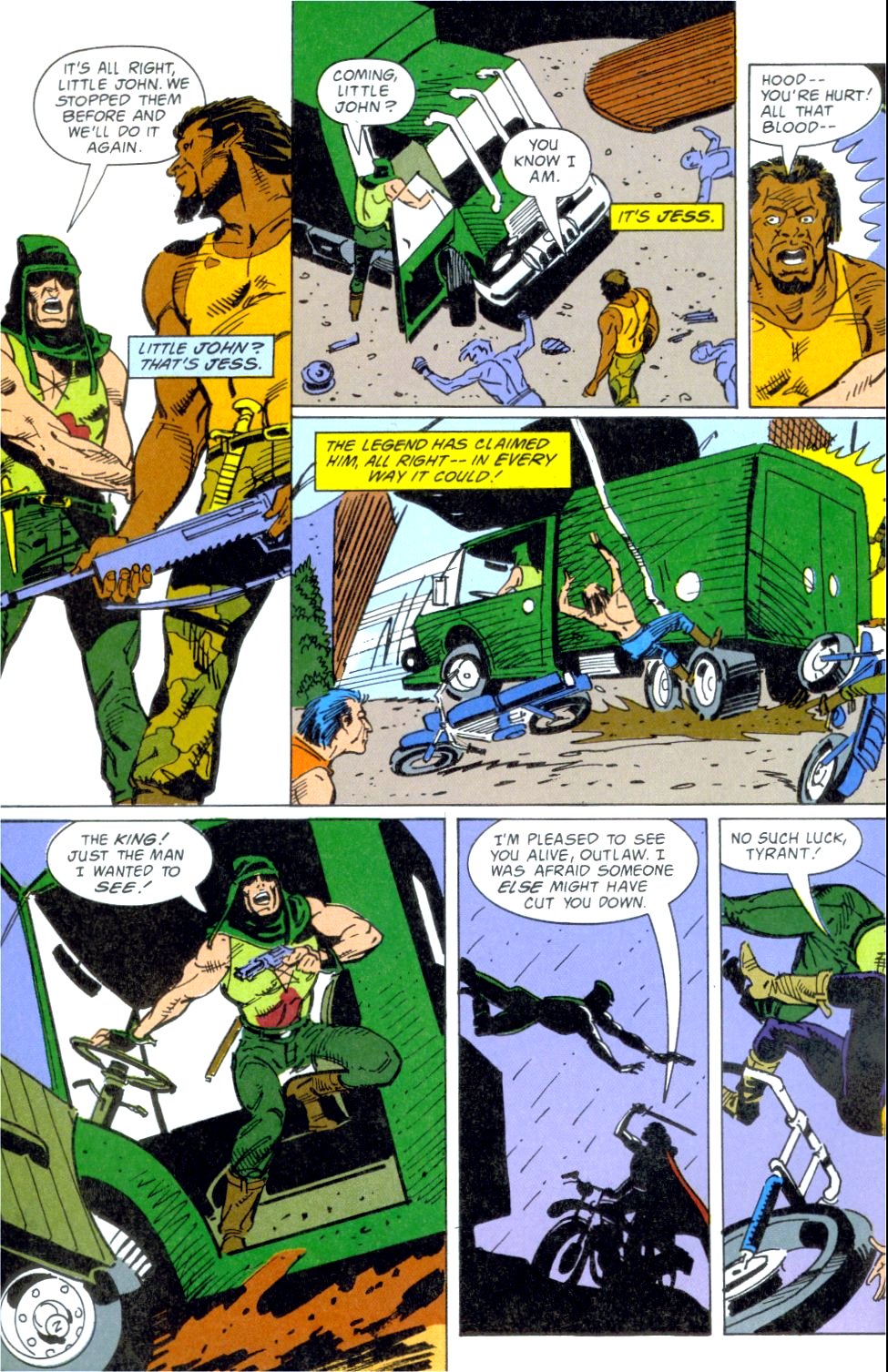 Read online Outlaws comic -  Issue #8 - 3