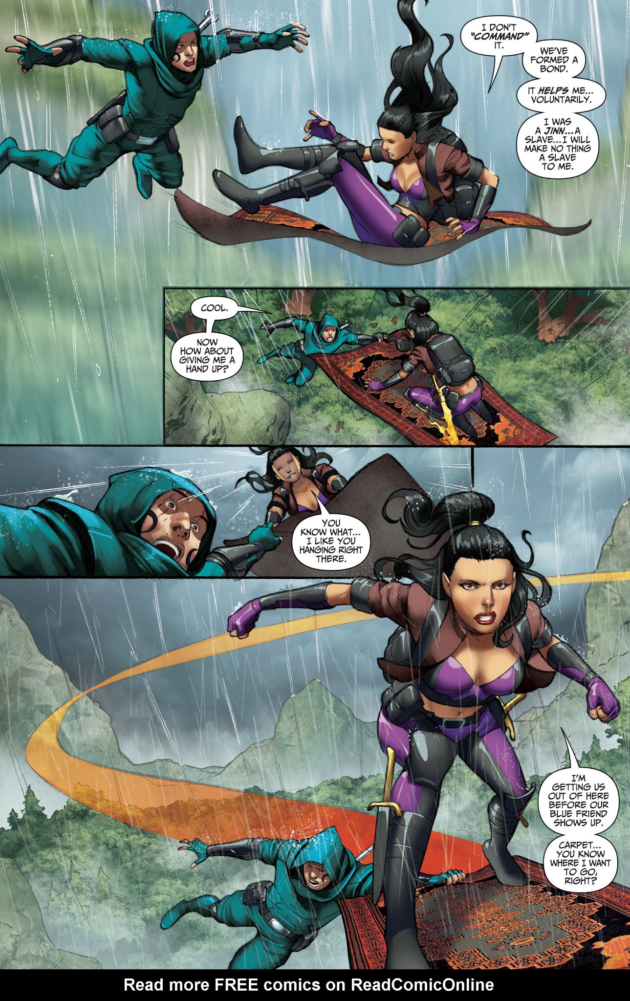 Read online Jasmine: Crown of Kings comic -  Issue #5 - 6