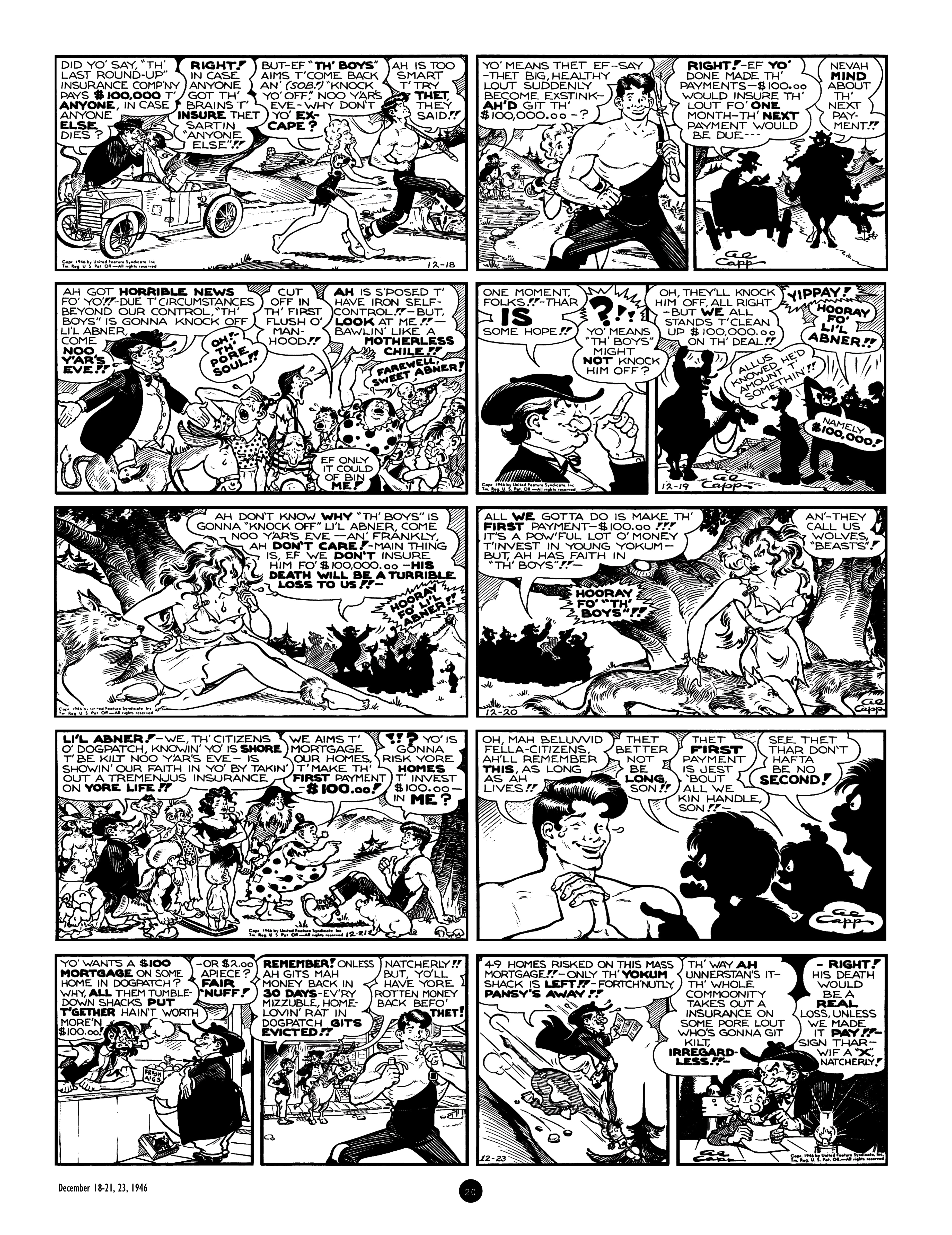 Read online Al Capp's Li'l Abner Complete Daily & Color Sunday Comics comic -  Issue # TPB 7 (Part 1) - 20