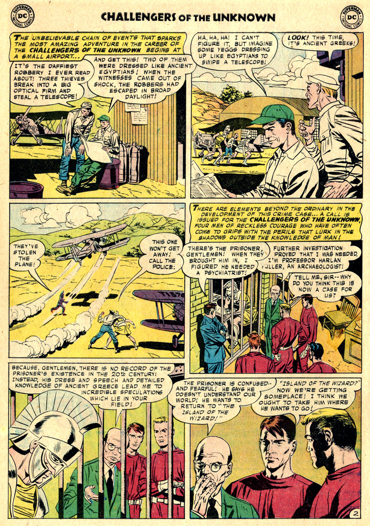 Challengers of the Unknown (1958) Issue #4 #4 - English 4