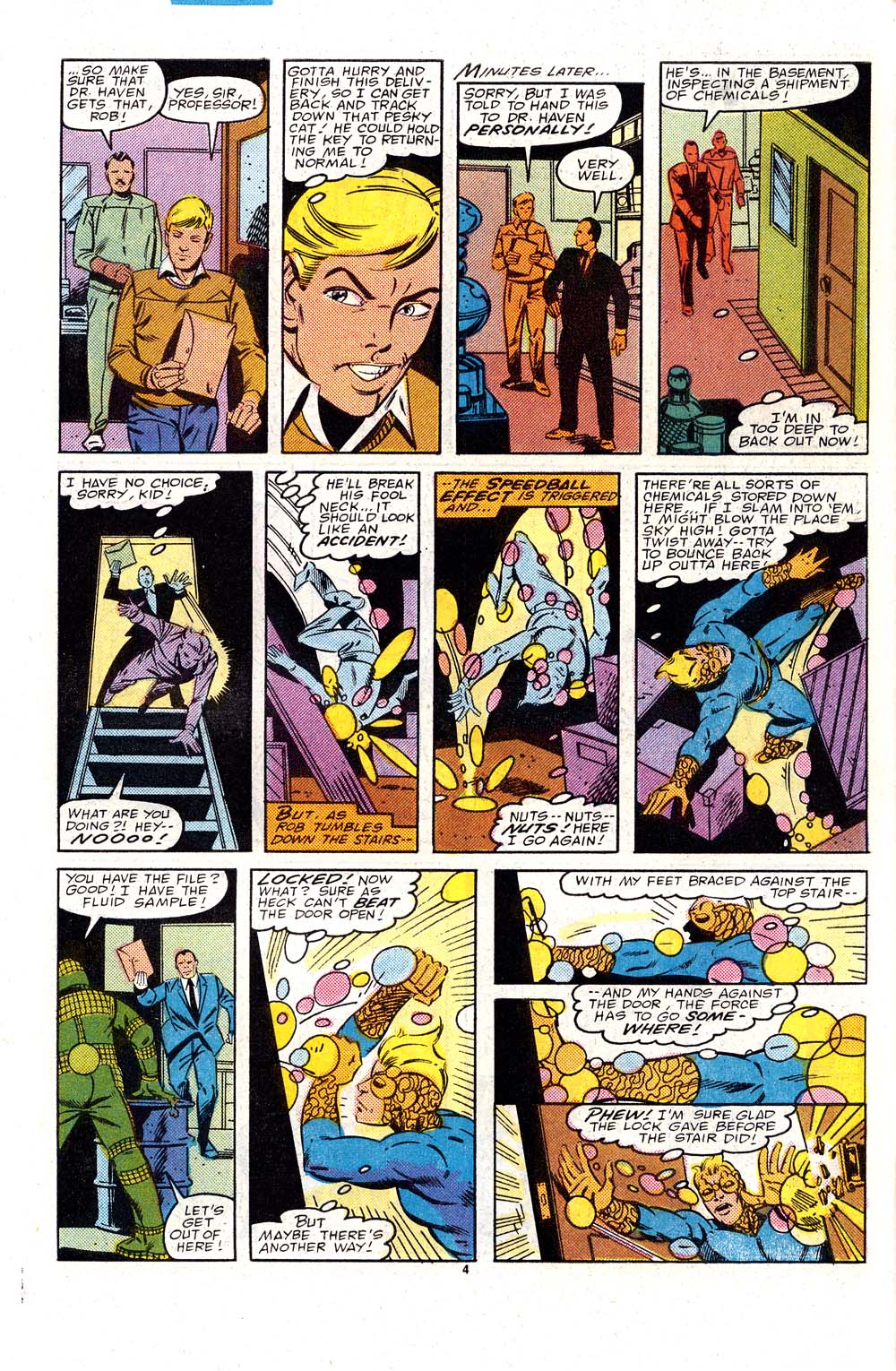 Read online Speedball comic -  Issue #2 - 6