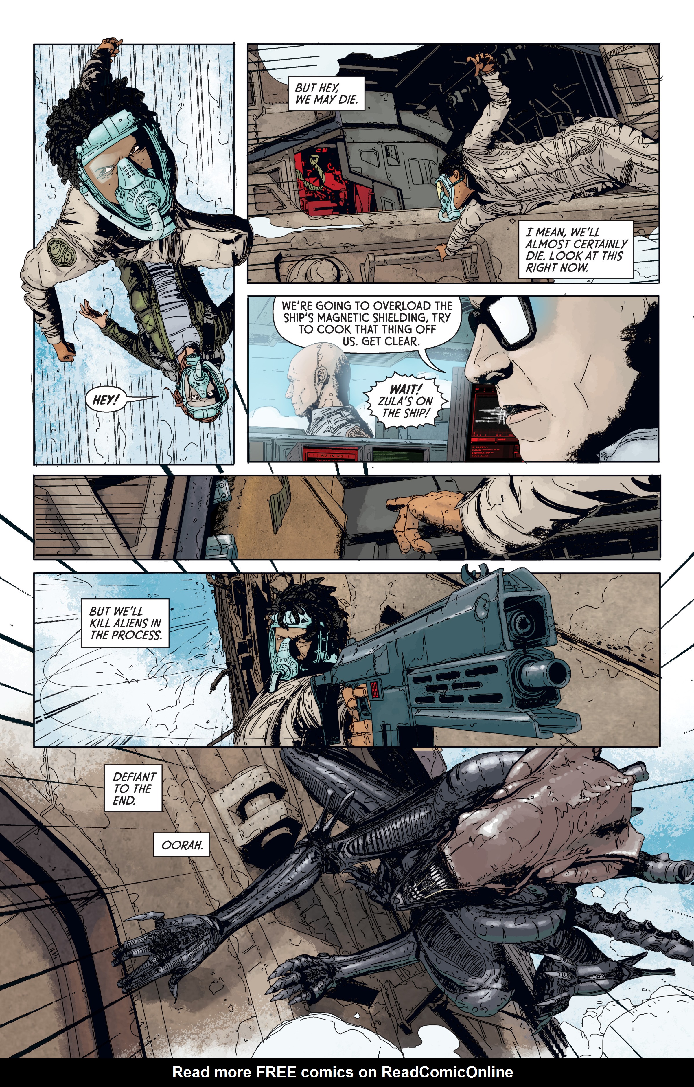 Read online Aliens: Defiance Library Edition comic -  Issue # TPB (Part 3) - 102
