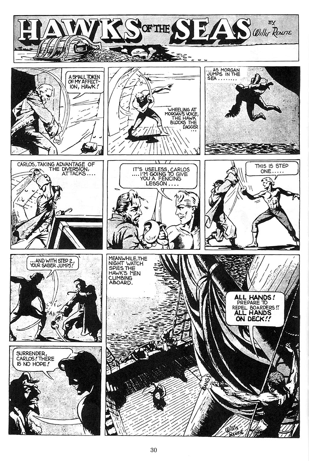 Read online Will Eisner's Hawks of the Seas comic -  Issue # TPB - 31