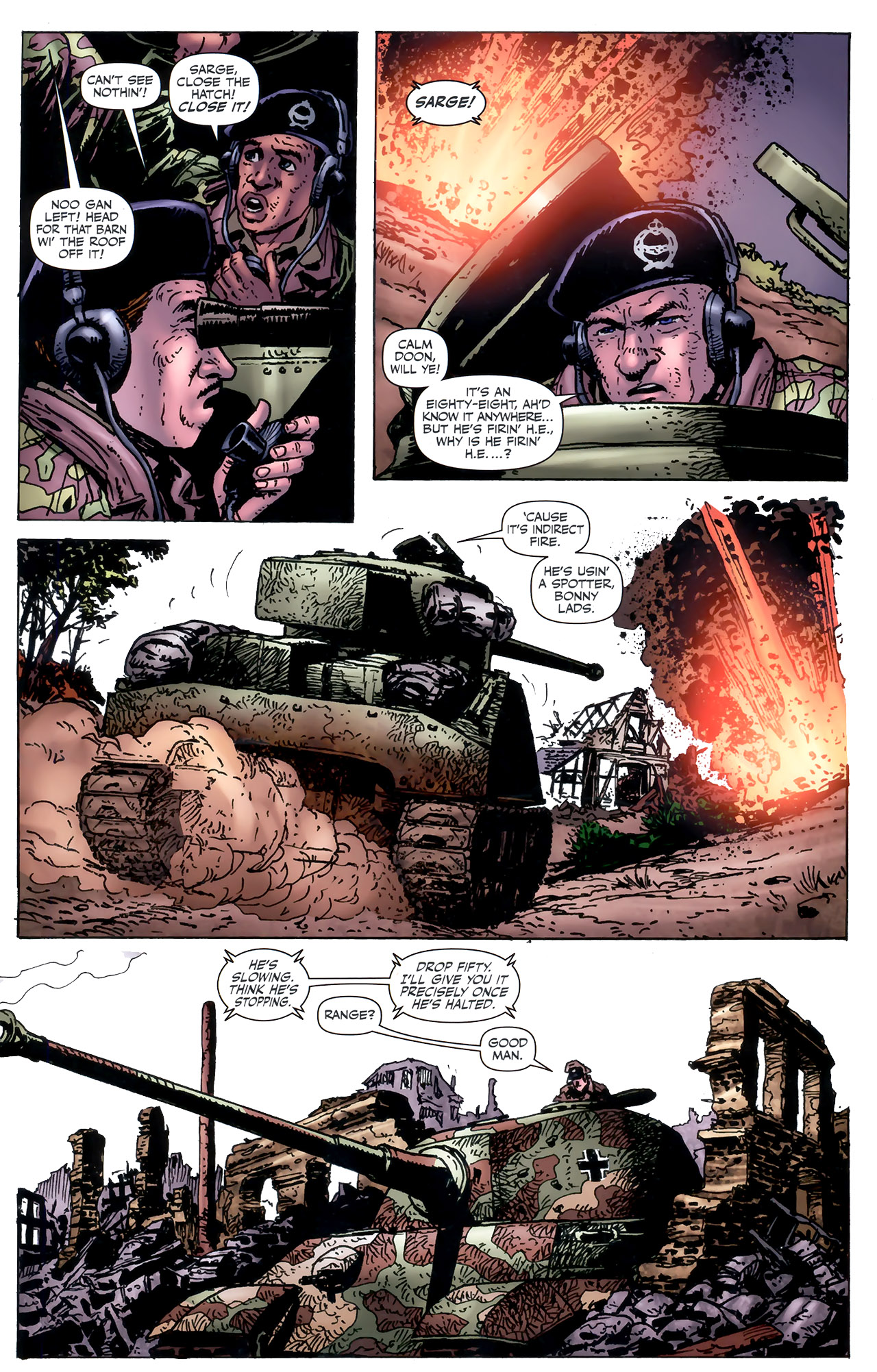 Read online Battlefields (2010) comic -  Issue #6 - 7