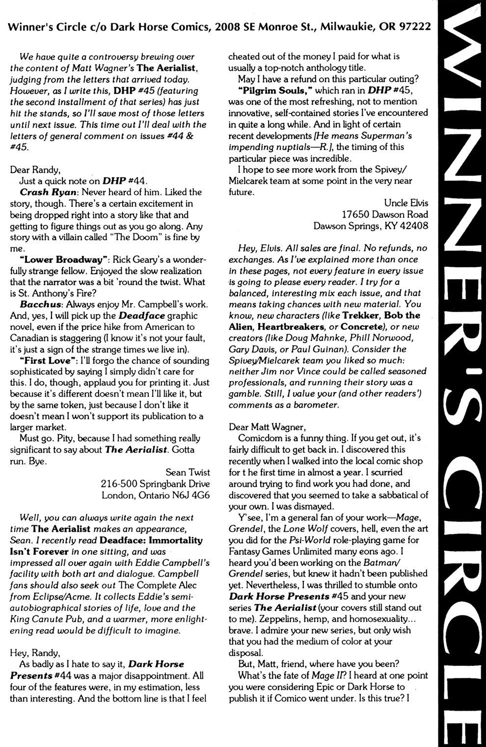 Dark Horse Presents (1986) Issue #48 #53 - English 21