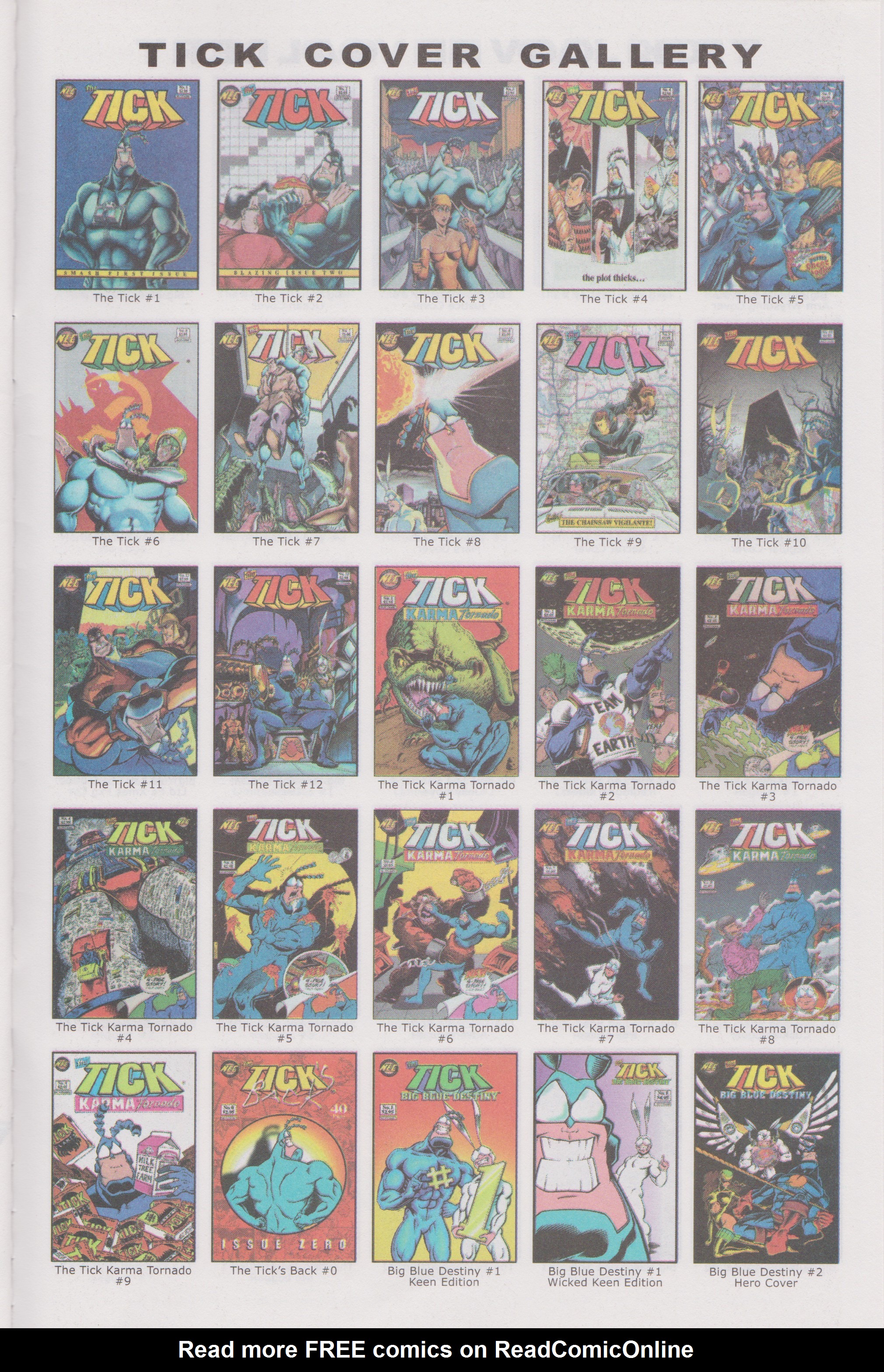 Read online Introducing The Tick comic -  Issue # Full - 31