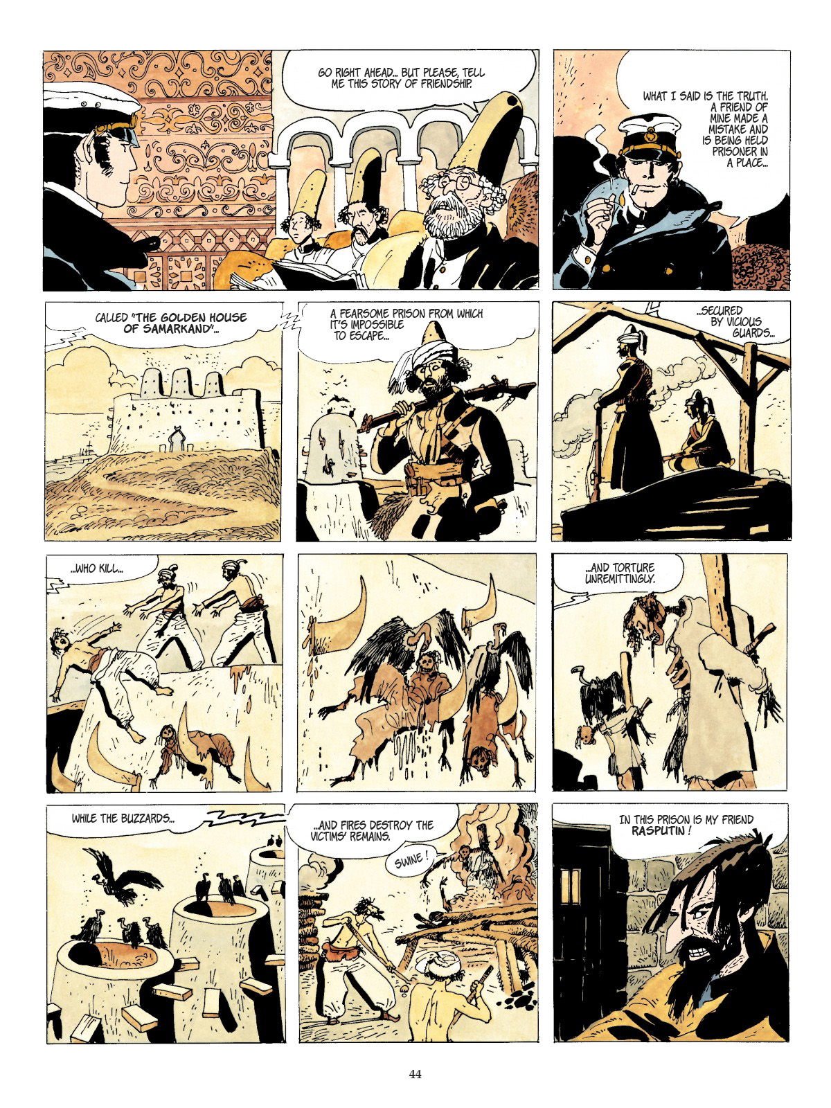 Read online Corto Maltese comic -  Issue # TPB 11 - 47