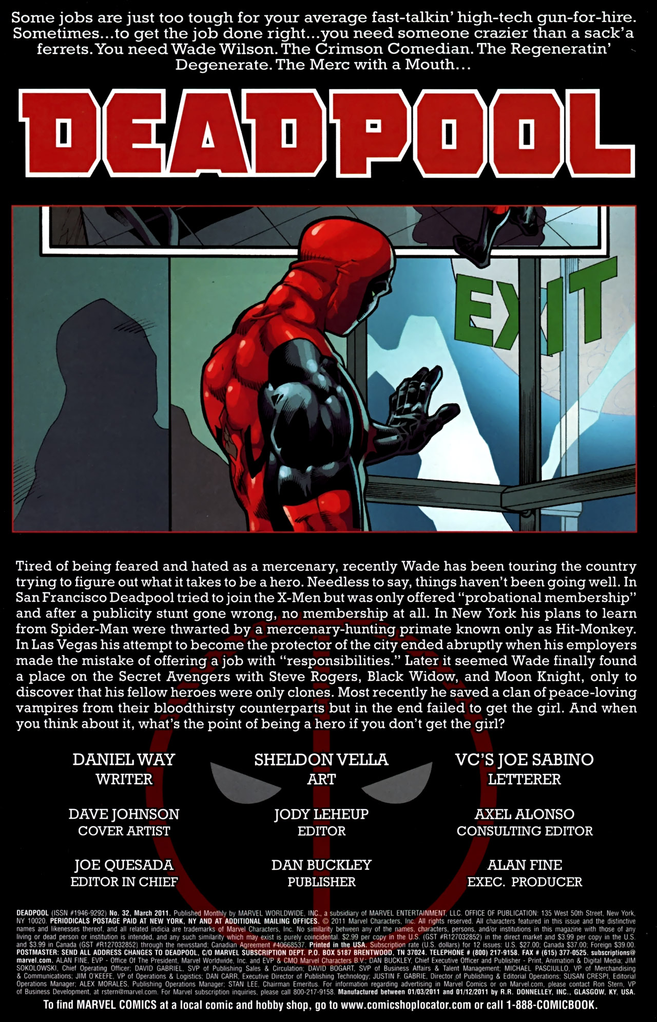 Read online Deadpool (2008) comic -  Issue #32 - 2
