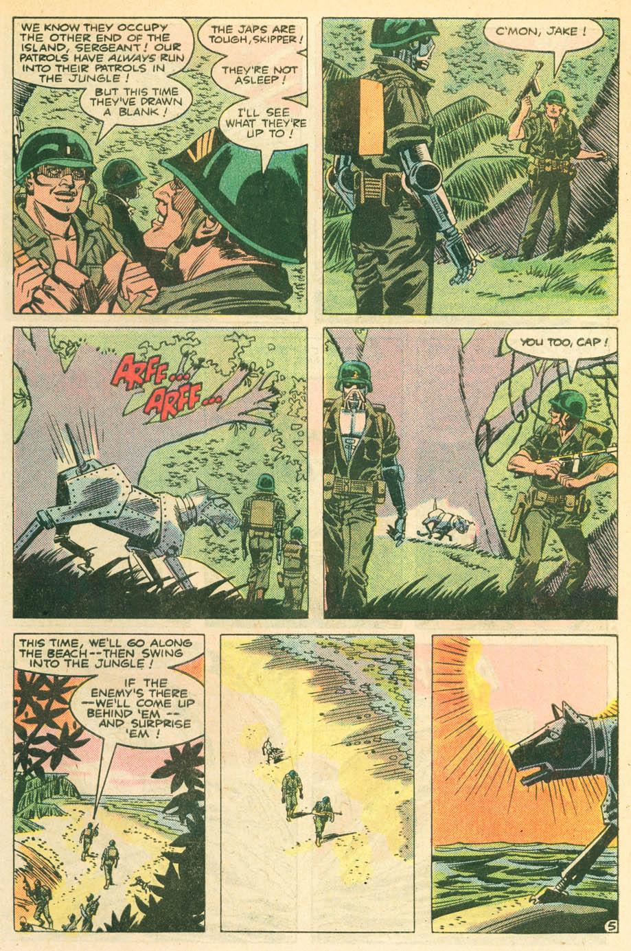 Read online Weird War Tales (1971) comic -  Issue #116 - 31