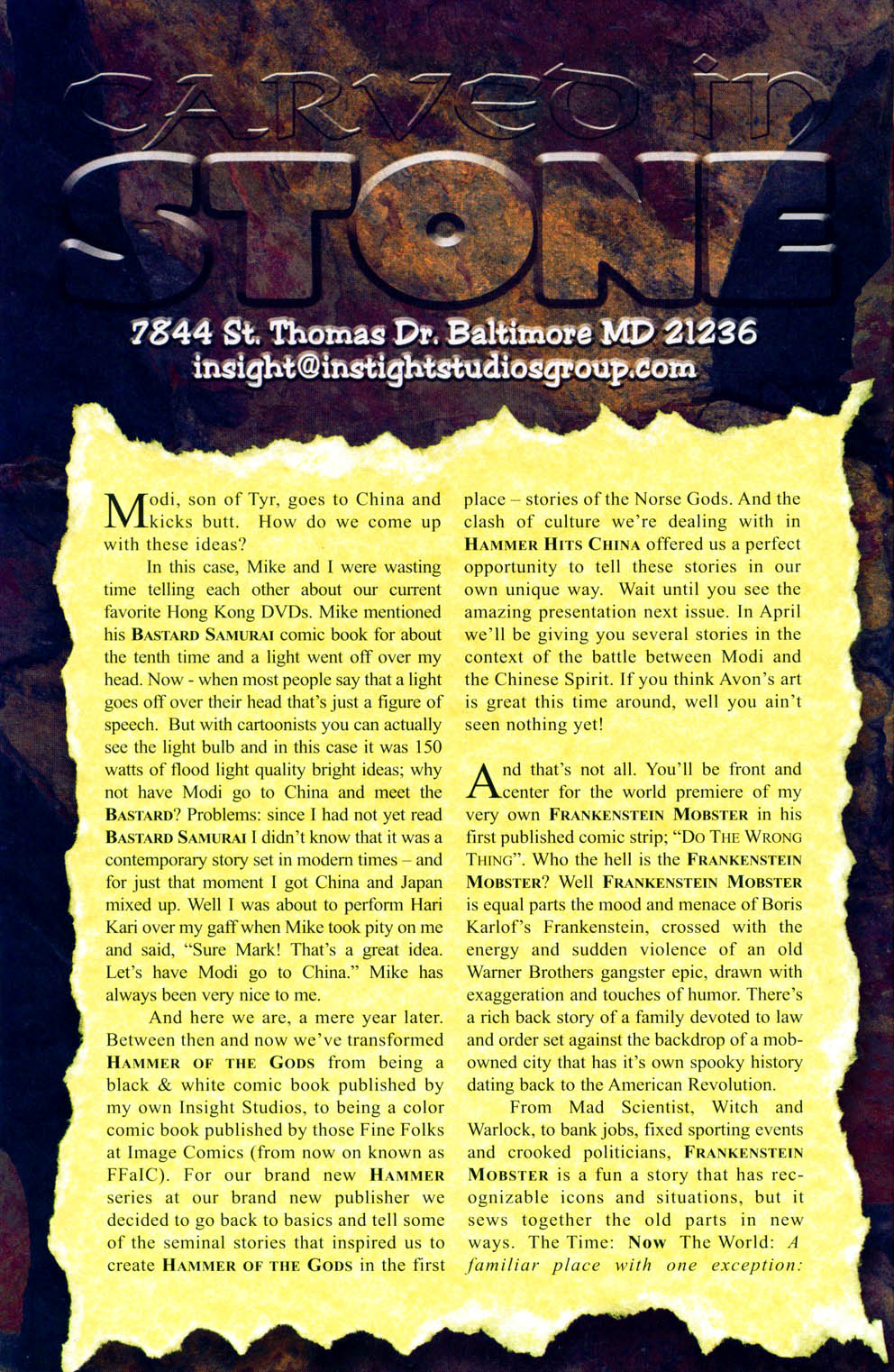 Read online Hammer of the Gods: Hammer Hits China comic -  Issue #1 - 23