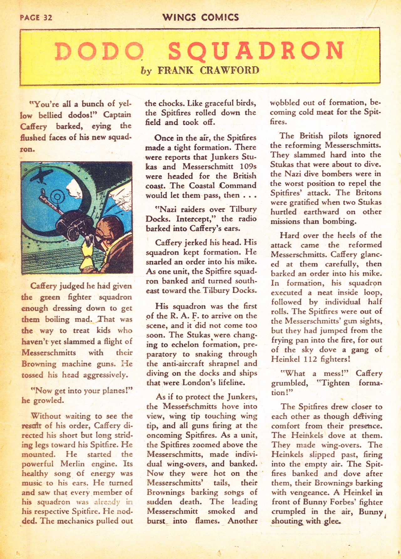 Read online Wings Comics comic -  Issue #4 - 34