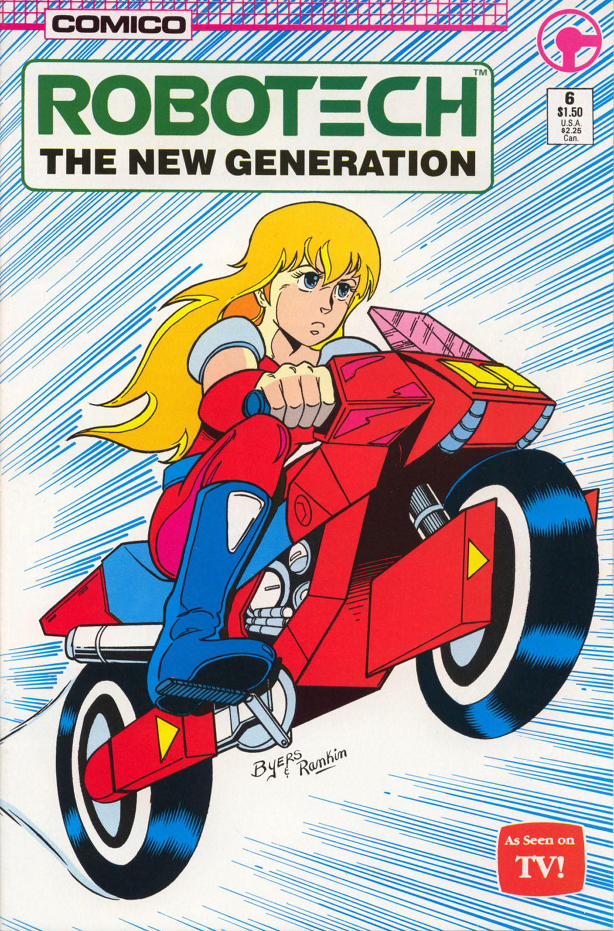 Read online Robotech The New Generation comic -  Issue #6 - 1