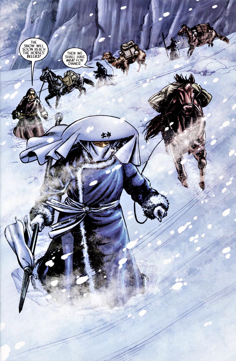 Read online Silken Ghost comic -  Issue #3 - 3