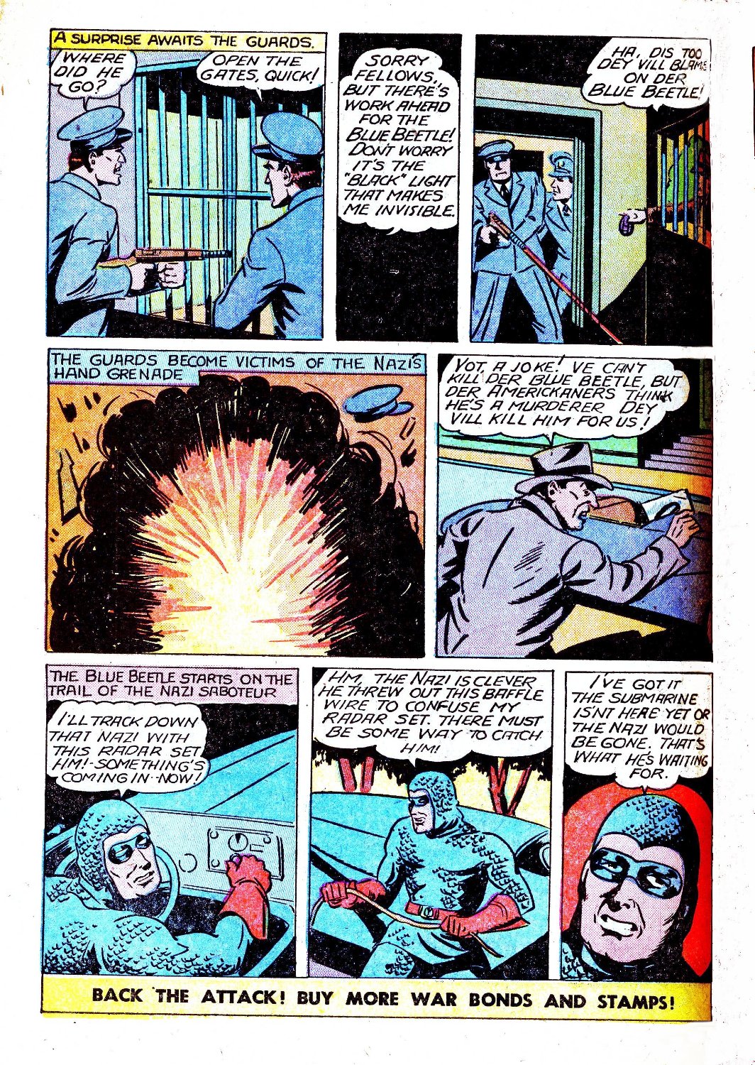 Read online The Blue Beetle comic -  Issue #31 - 6
