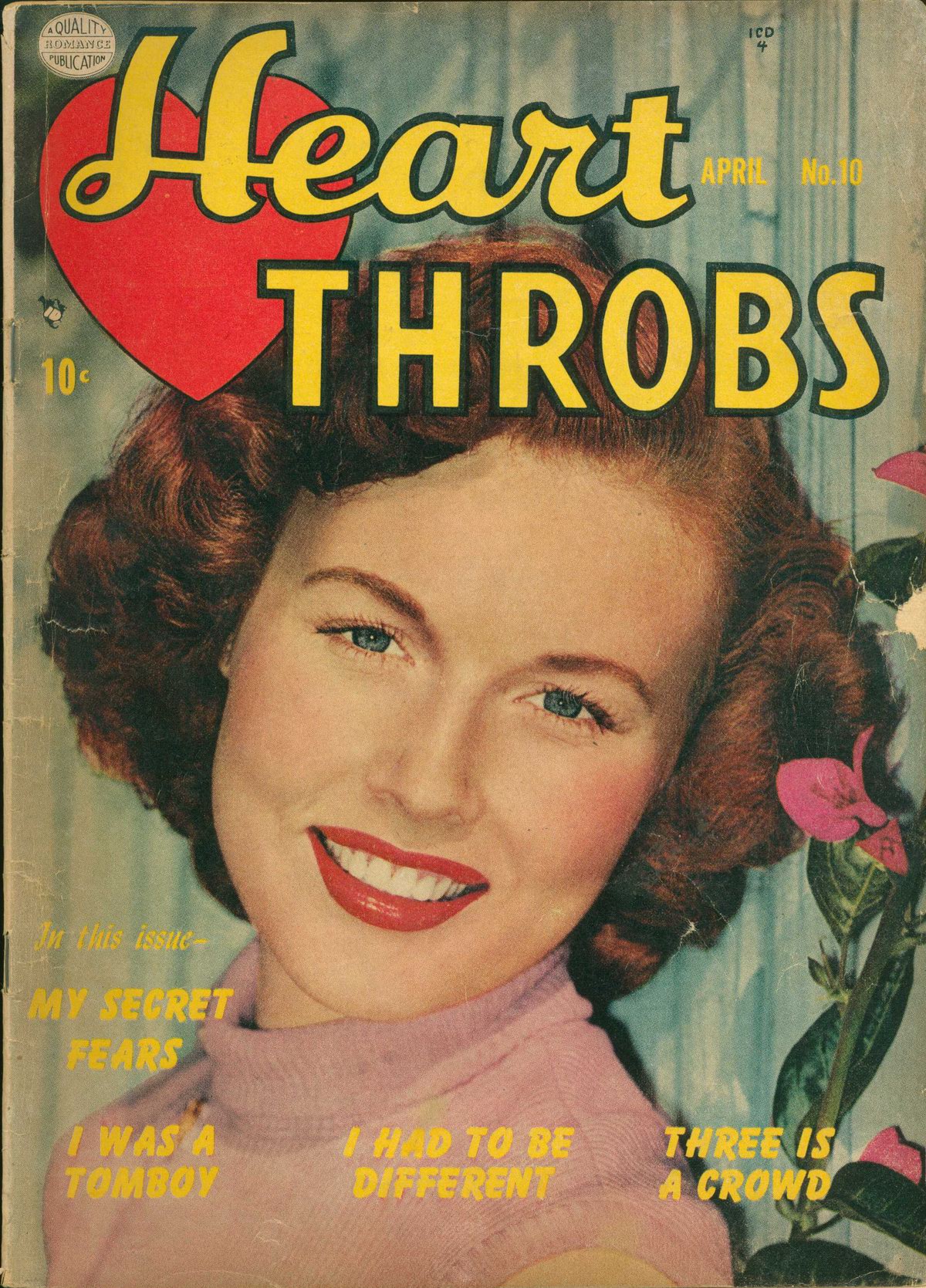 Read online Heart Throbs comic -  Issue #10 - 1