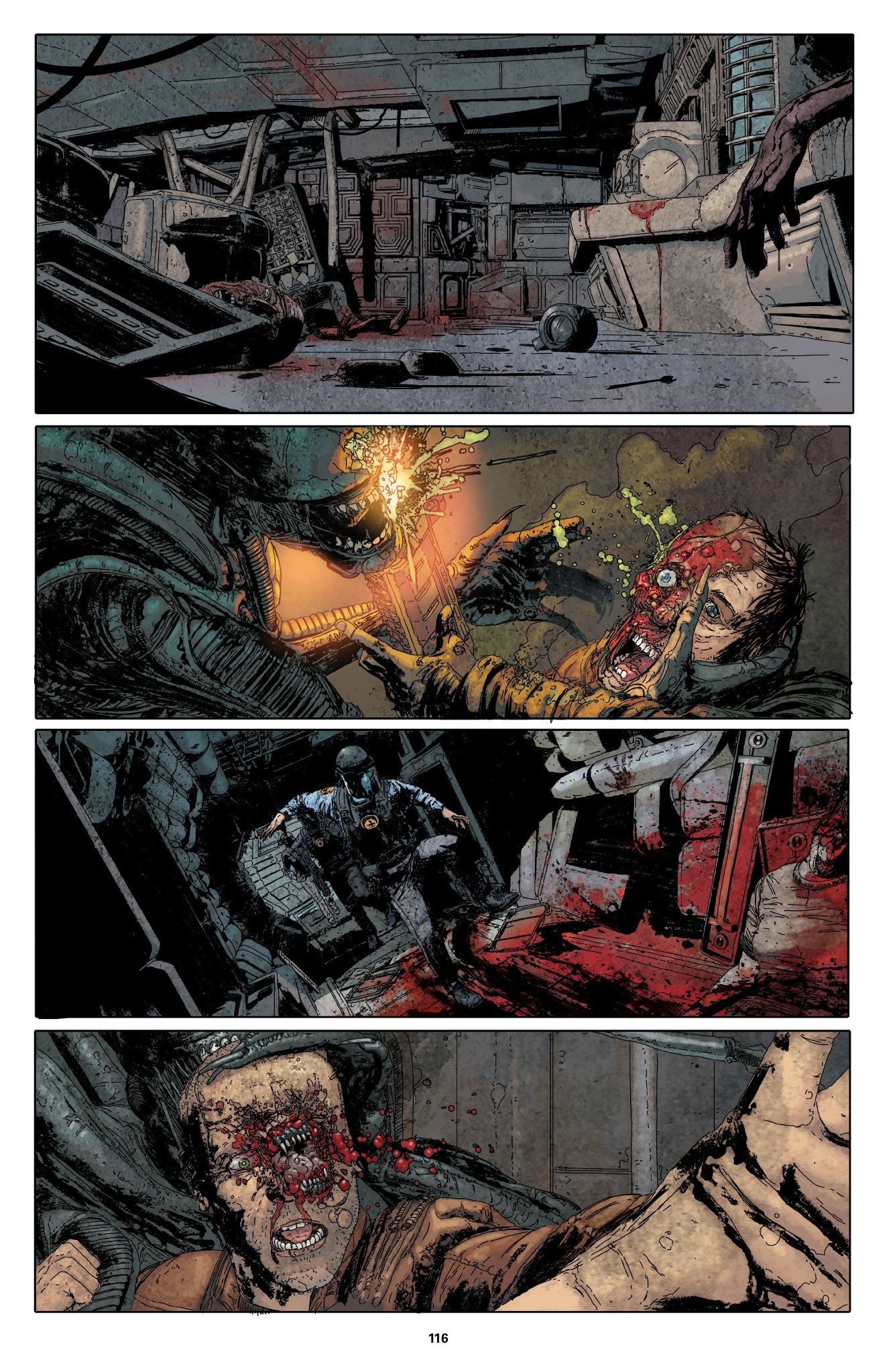 Read online Aliens: Defiance comic -  Issue # _TPB 1 - 113