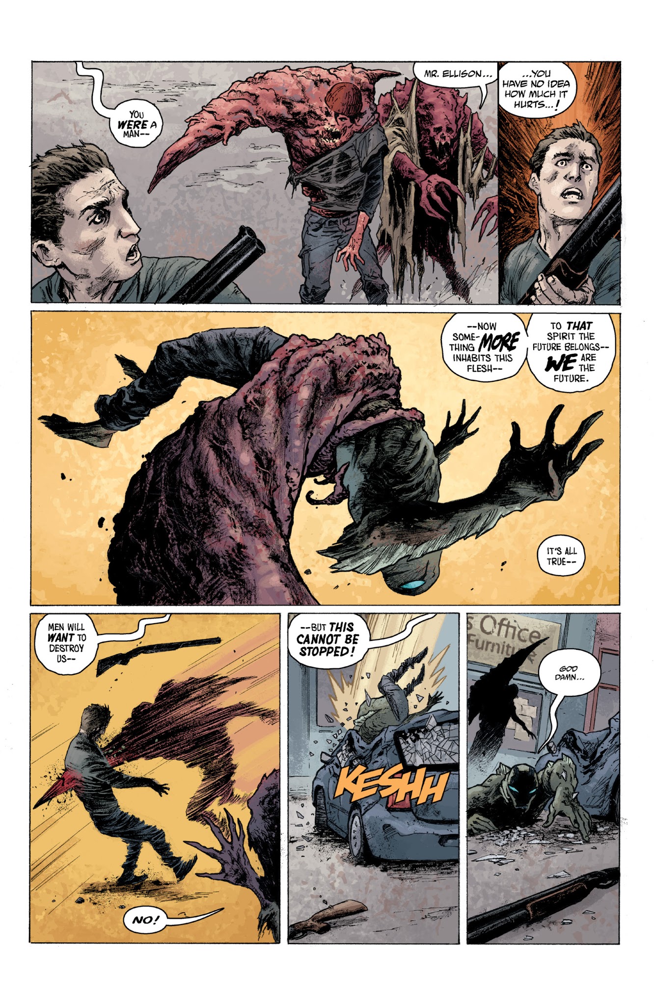 Read online Abe Sapien: Dark and Terrible and The New Race of Man comic -  Issue # TPB - 59