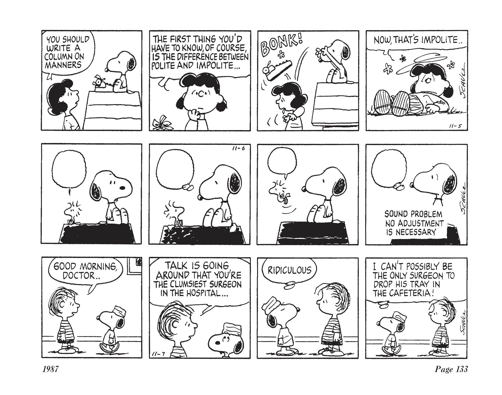 Read online The Complete Peanuts comic -  Issue # TPB 19 - 148