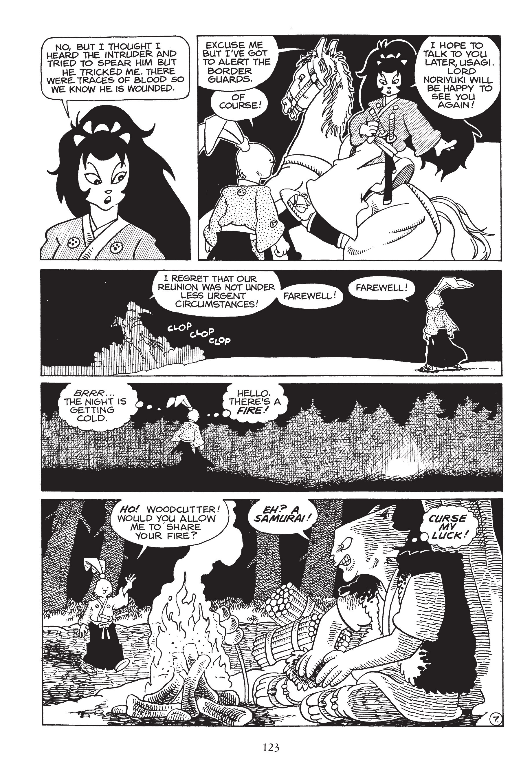 Read online Usagi Yojimbo (1987) comic -  Issue # _TPB 3 - 118