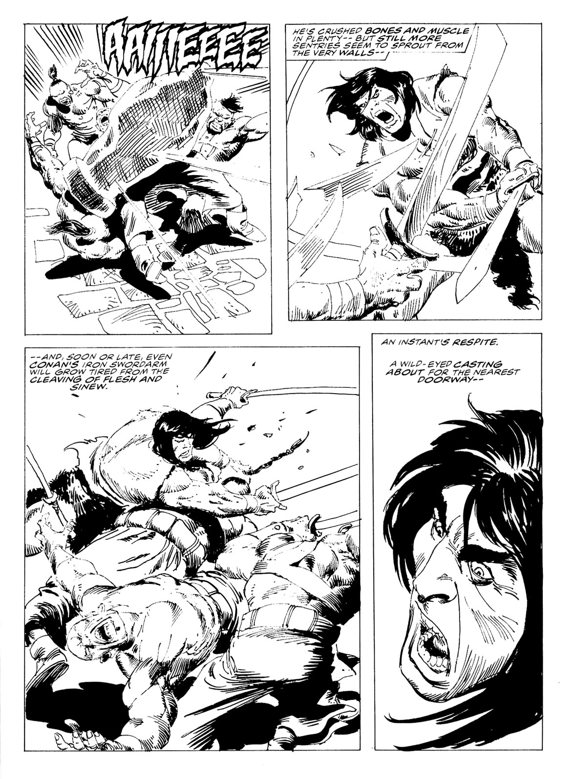 Read online The Savage Sword Of Conan comic -  Issue #234 - 39