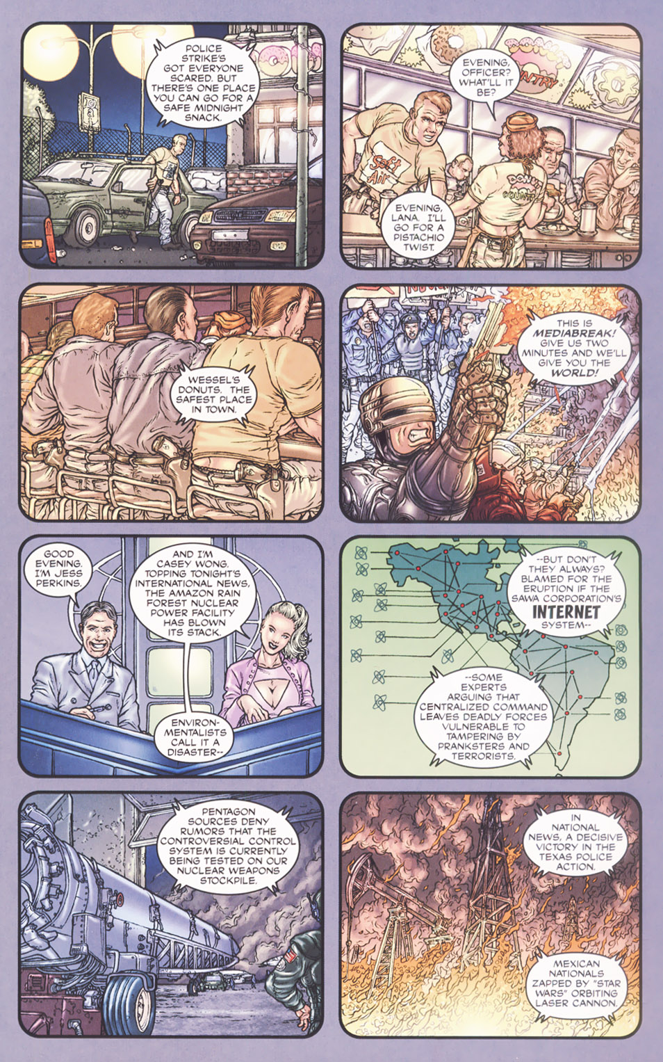 Read online Frank Miller's Robocop comic -  Issue #4 - 3
