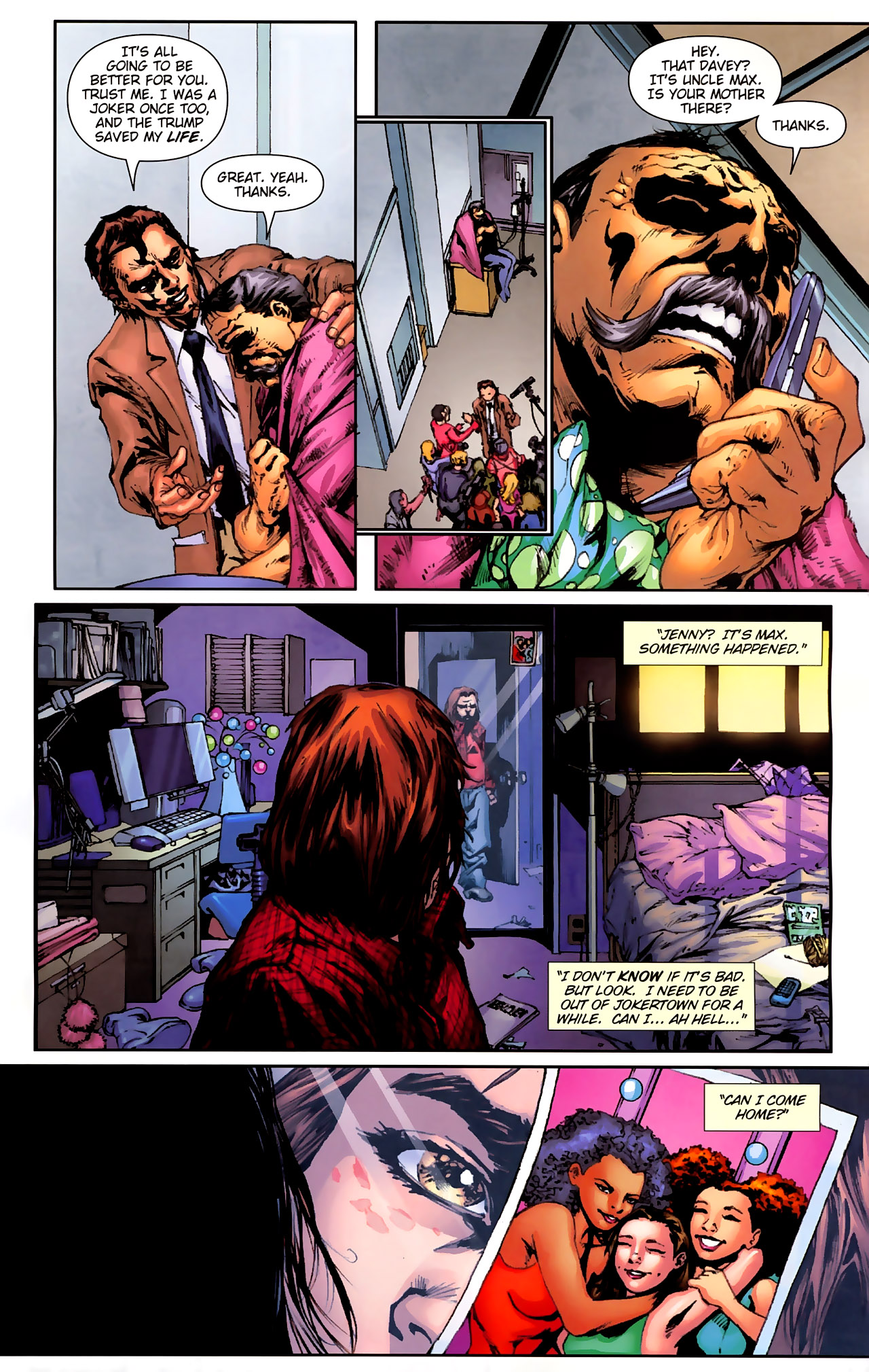 Read online George R.R. Martin's Wild Cards: The Hard Call comic -  Issue #4 - 9