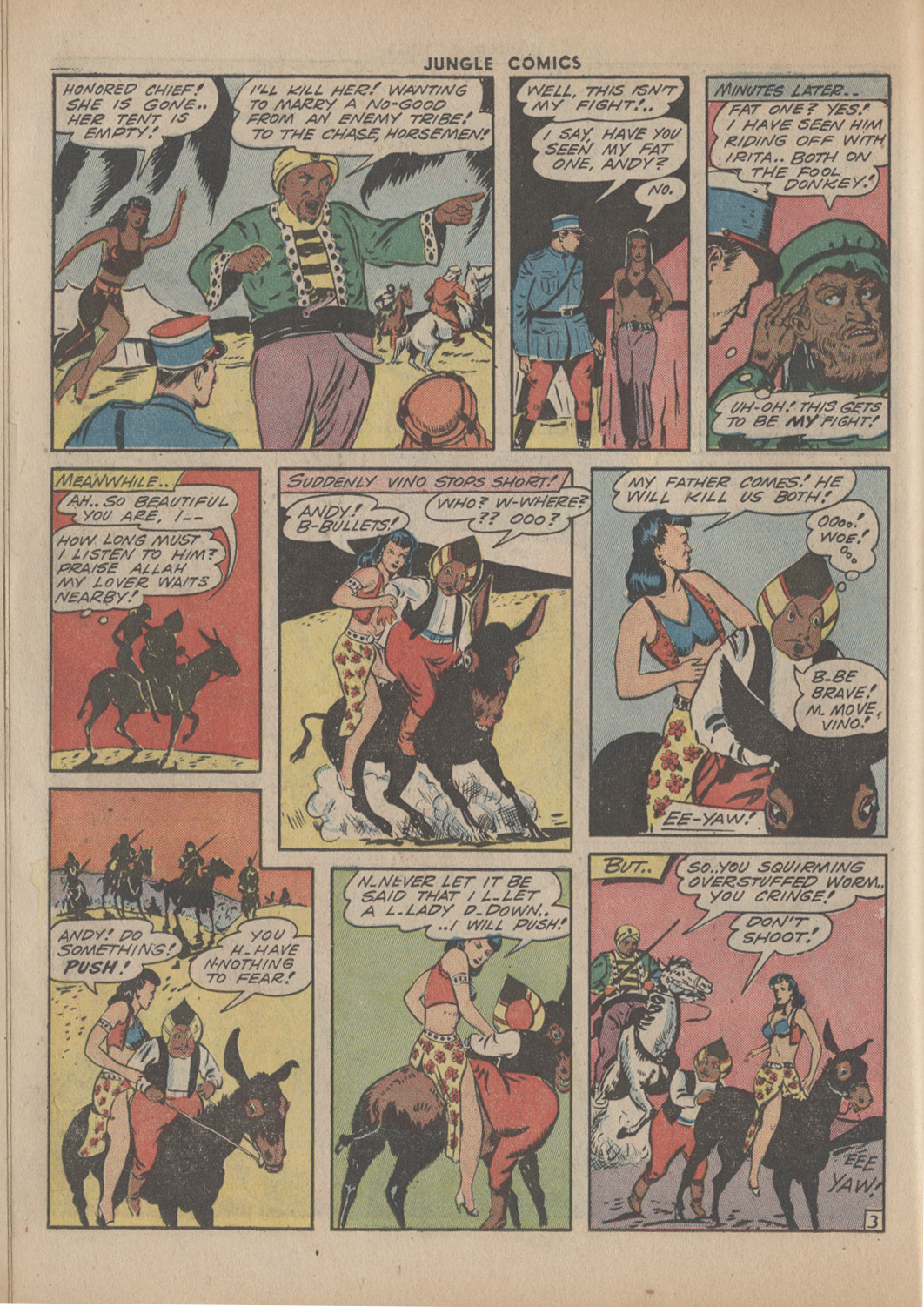 Read online Jungle Comics comic -  Issue #49 - 46