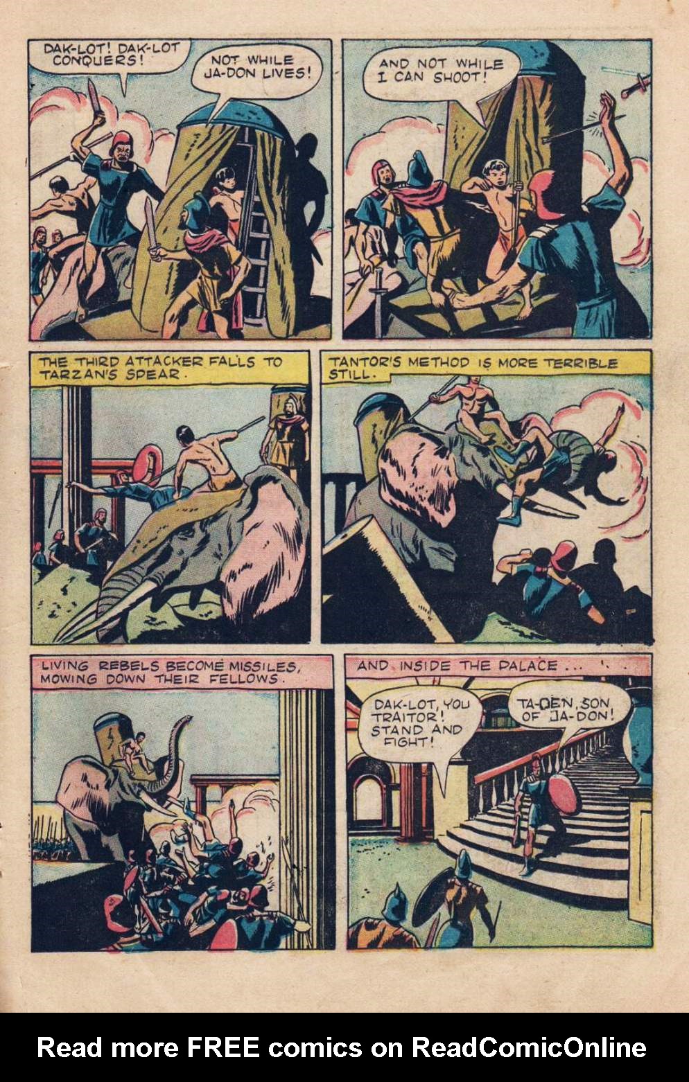 Read online Tarzan (1948) comic -  Issue #9 - 27