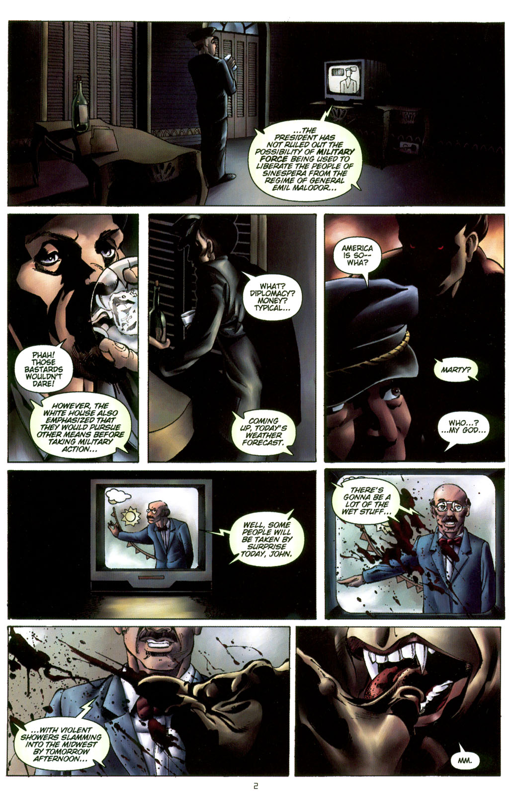 Read online CVO: Covert Vampiric Operations comic -  Issue # Full - 4