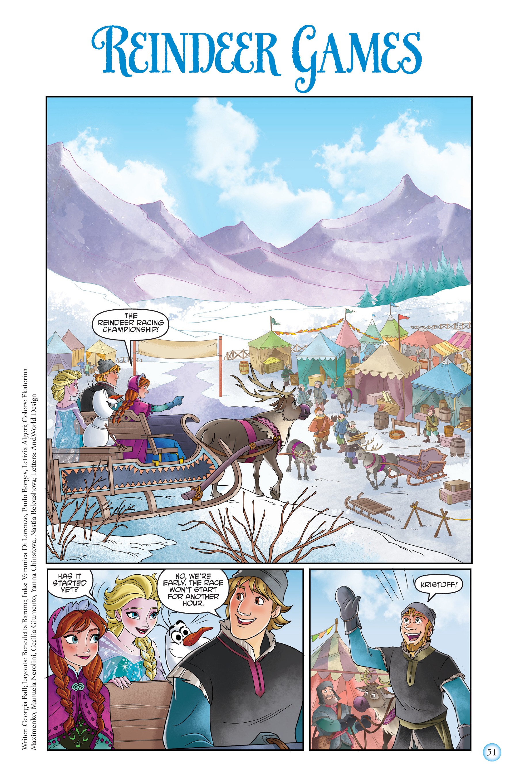 Read online Frozen Adventures: Flurries of Fun comic -  Issue # TPB (Part 1) - 51
