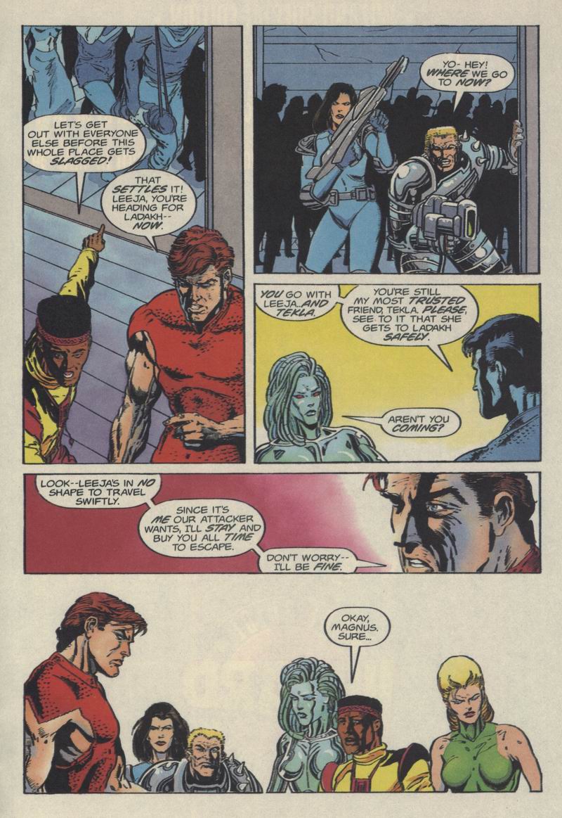 Read online Magnus Robot Fighter (1991) comic -  Issue #35 - 13