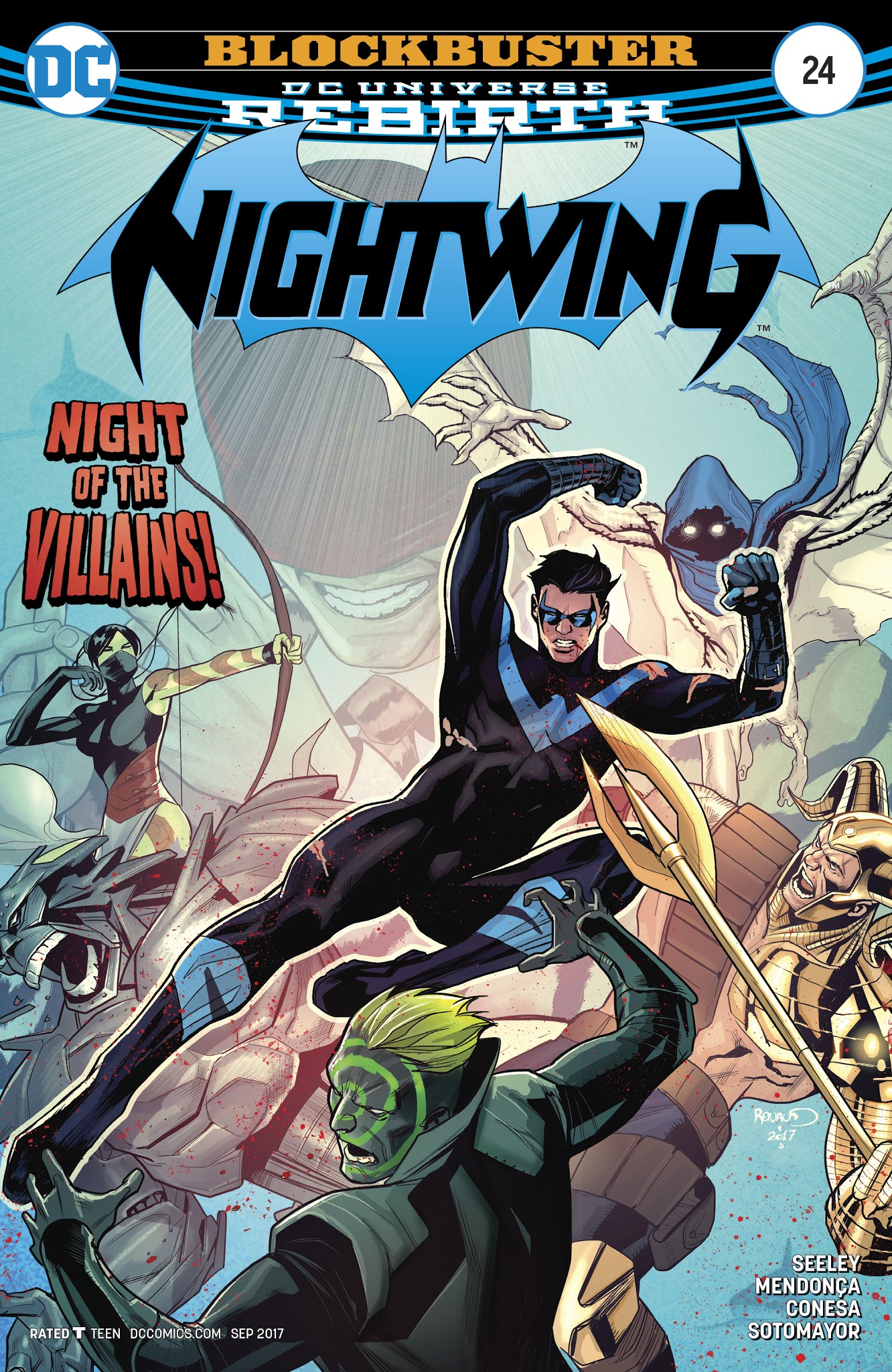 Read online Nightwing (2016) comic -  Issue #24 - 1