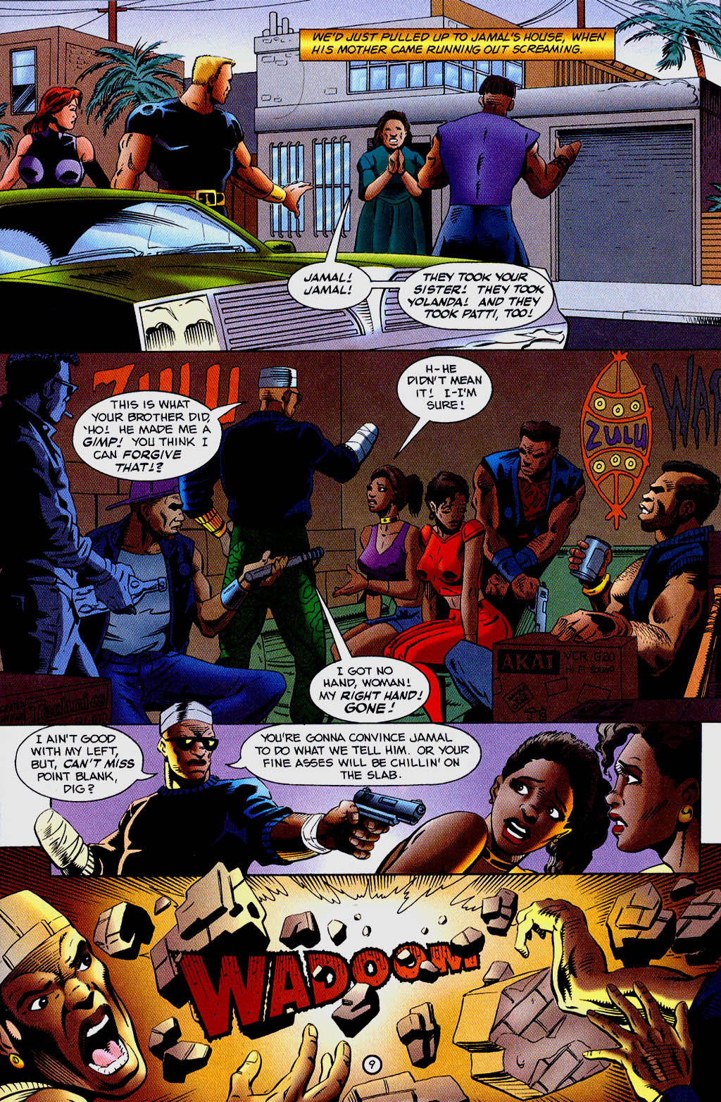 Read online Ultraverse Year Zero: Death of the Squad comic -  Issue #2 - 10