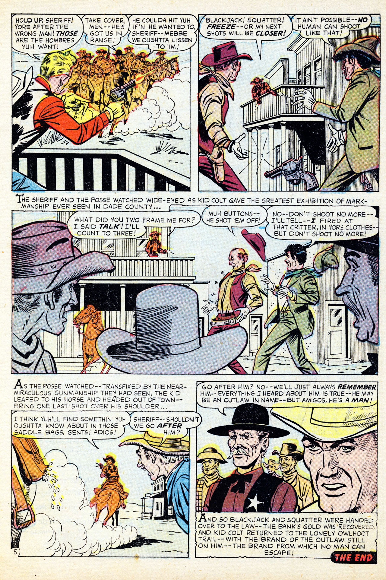 Read online Gunsmoke Western comic -  Issue #45 - 7