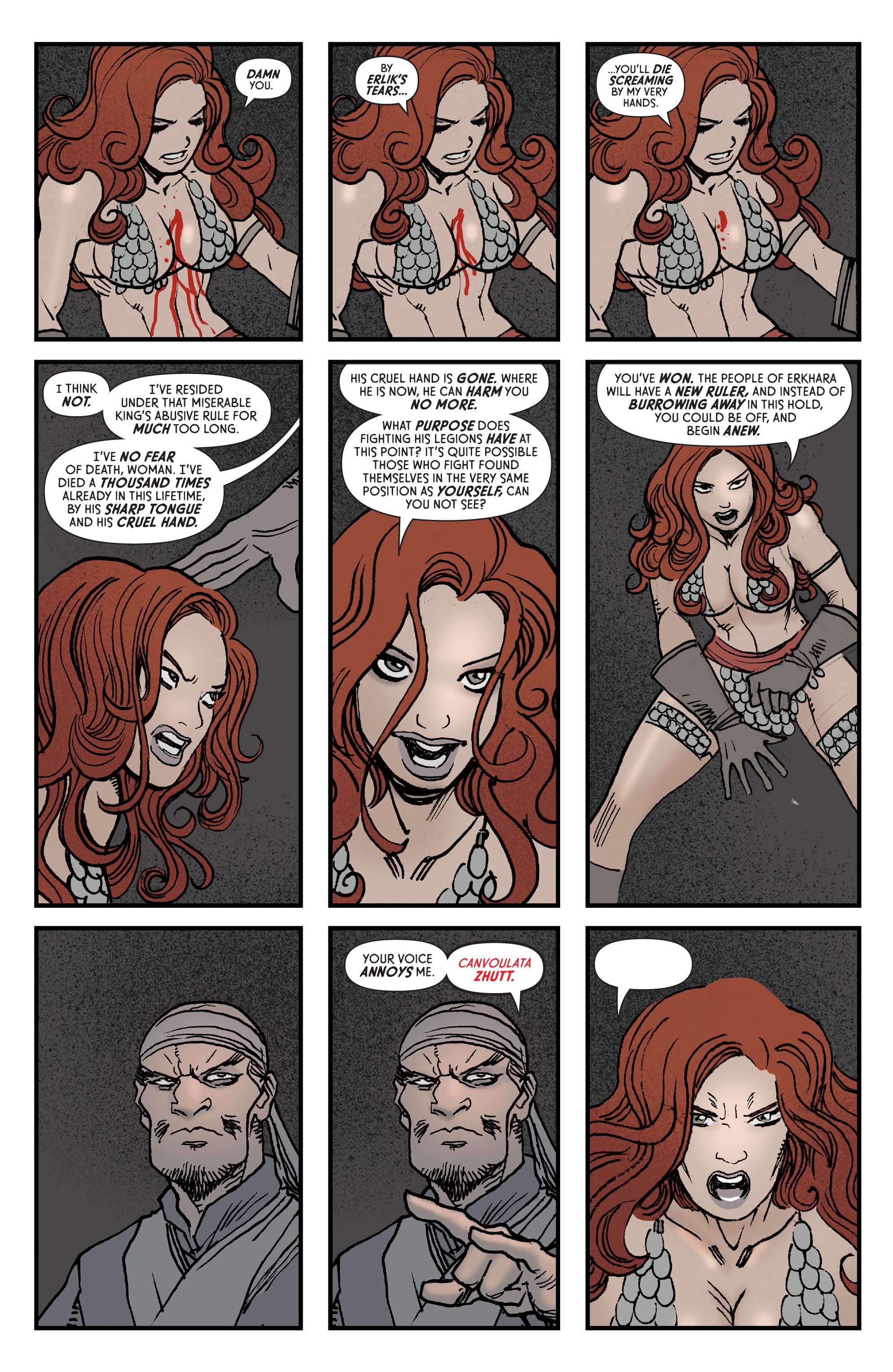 Read online The Invincible Red Sonja comic -  Issue #5 - 24