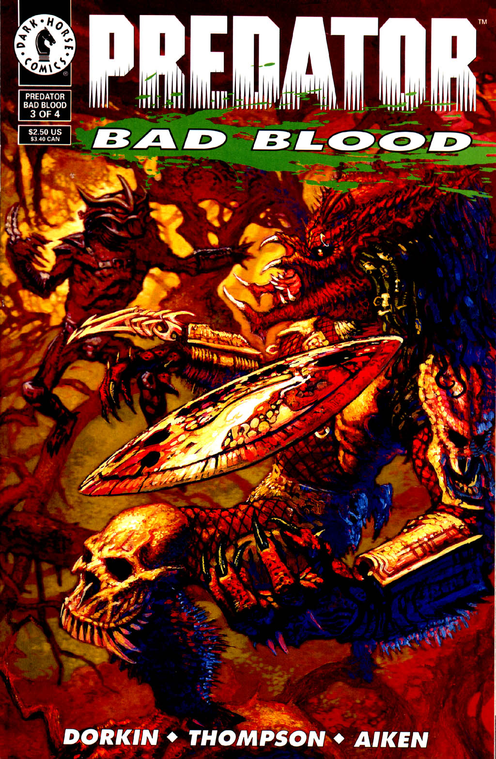 Read online Predator:  Bad Blood comic -  Issue #3 - 1