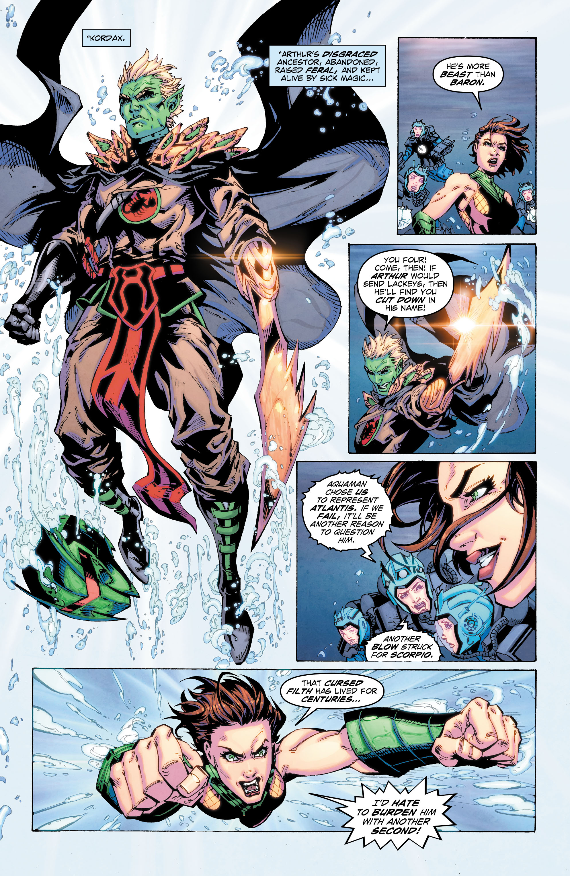 Read online Aquaman: Deep Dives comic -  Issue #7 - 9