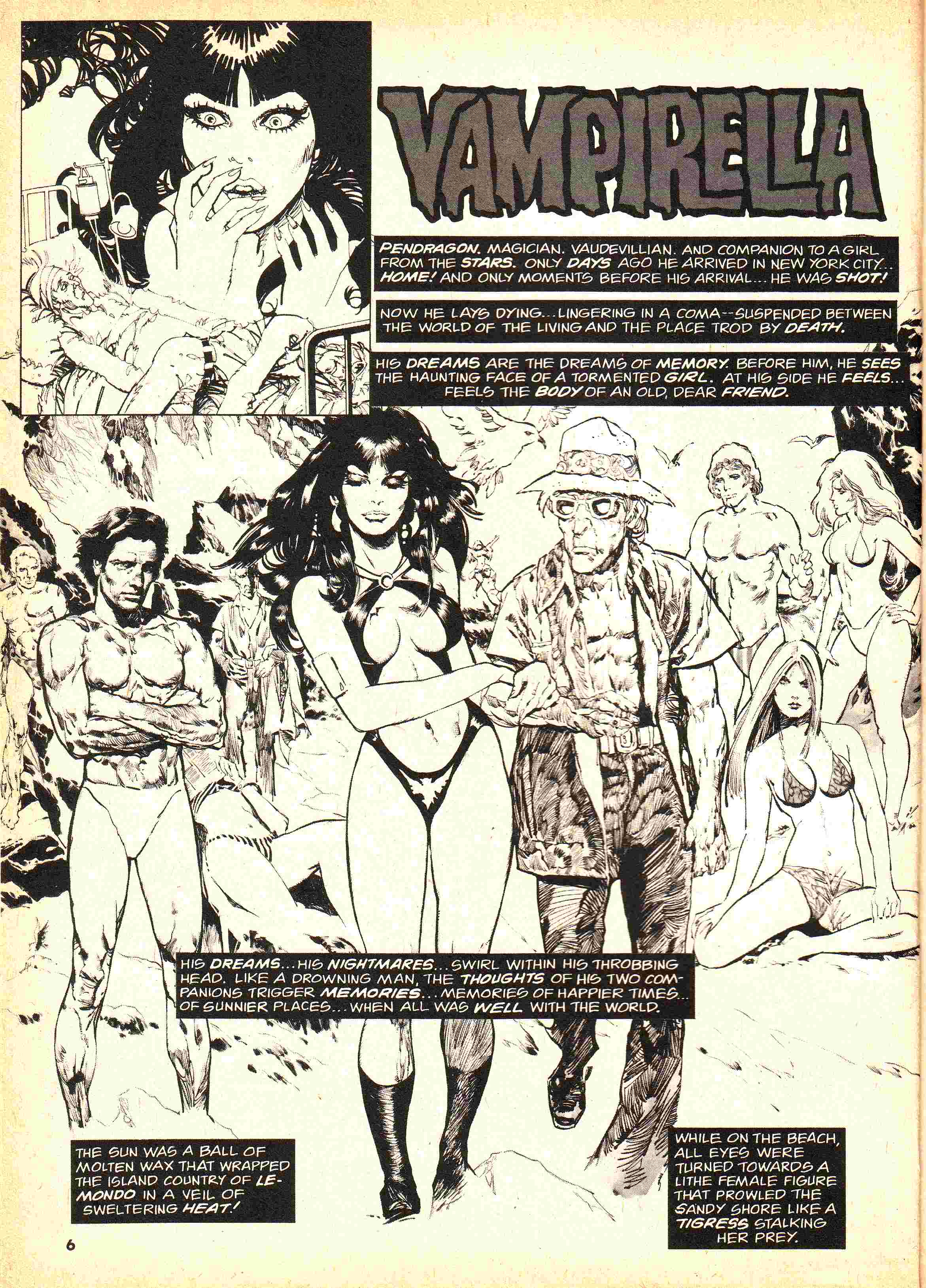 Read online Vampirella (1969) comic -  Issue #45 - 6