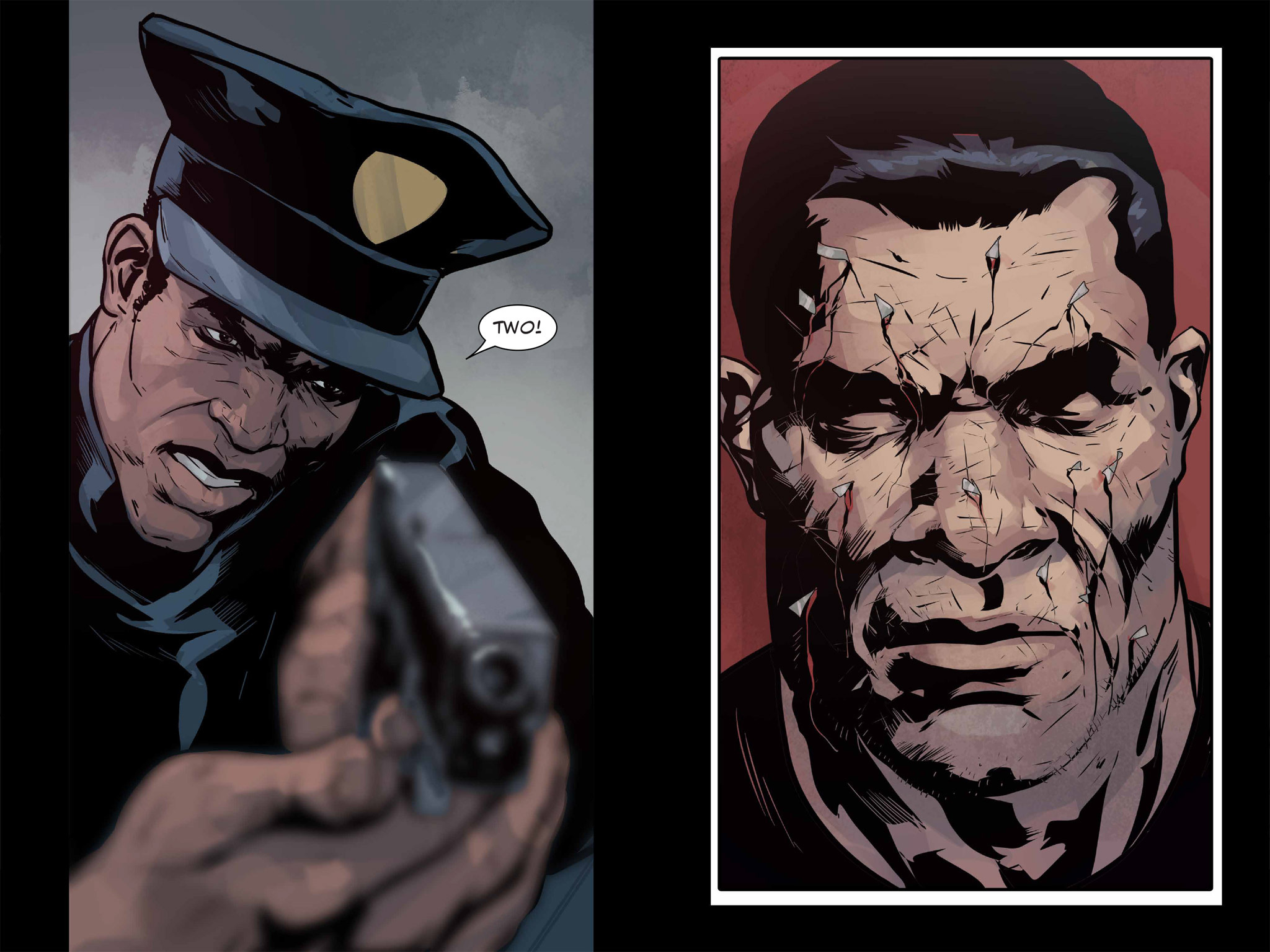 Read online Daredevil / Punisher : The Seventh Circle comic -  Issue #5 - 10