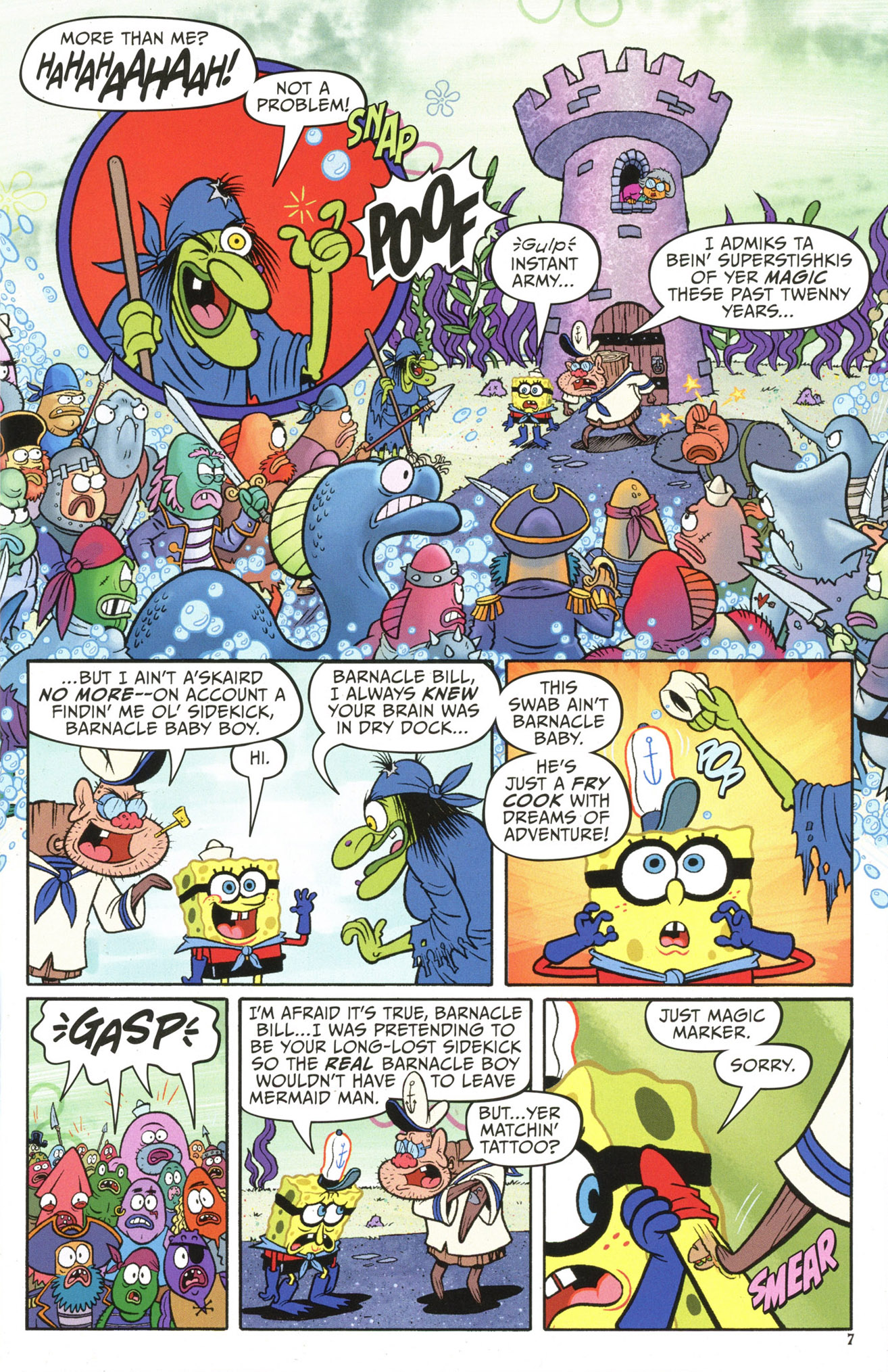 Read online SpongeBob Comics comic -  Issue #56 - 9