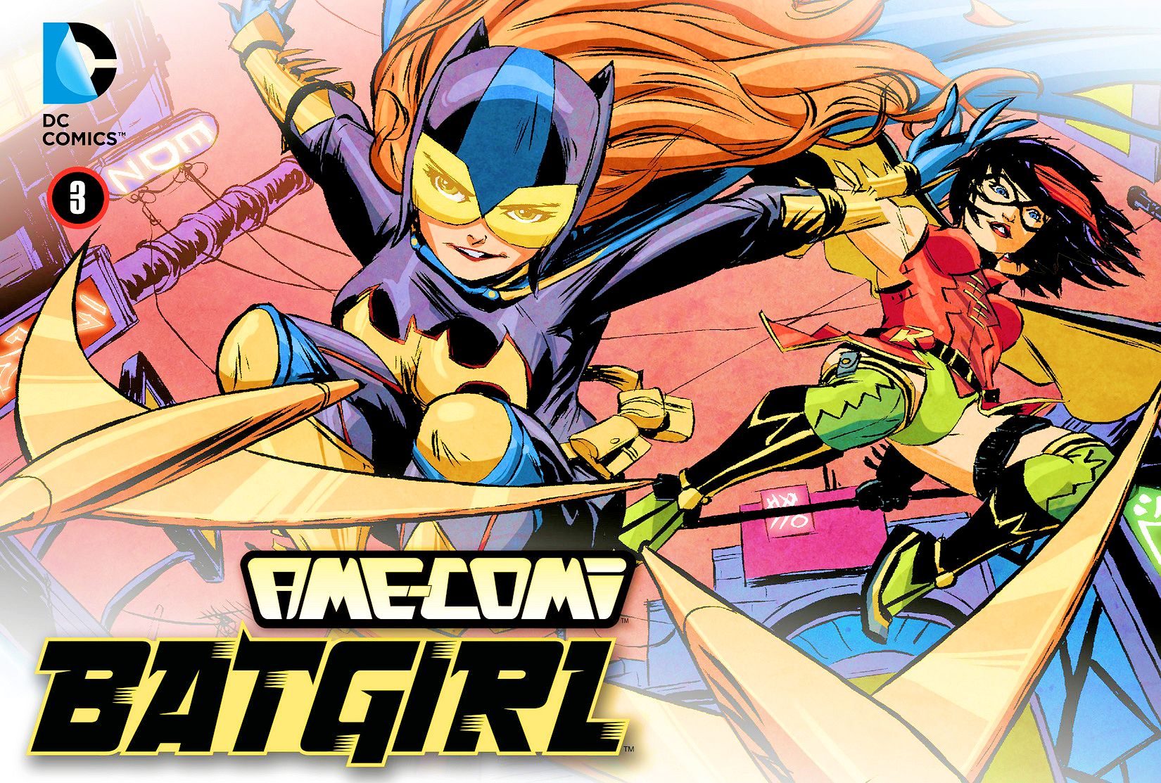 Read online Ame-Comi: Batgirl comic -  Issue #3 - 1