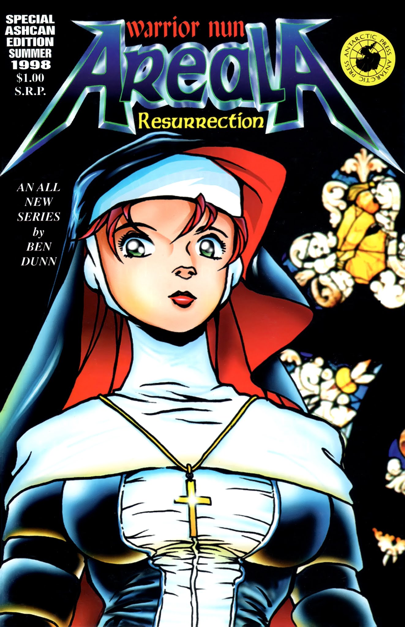 Read online Warrior Nun Areala: Resurrection comic -  Issue #0 - 1